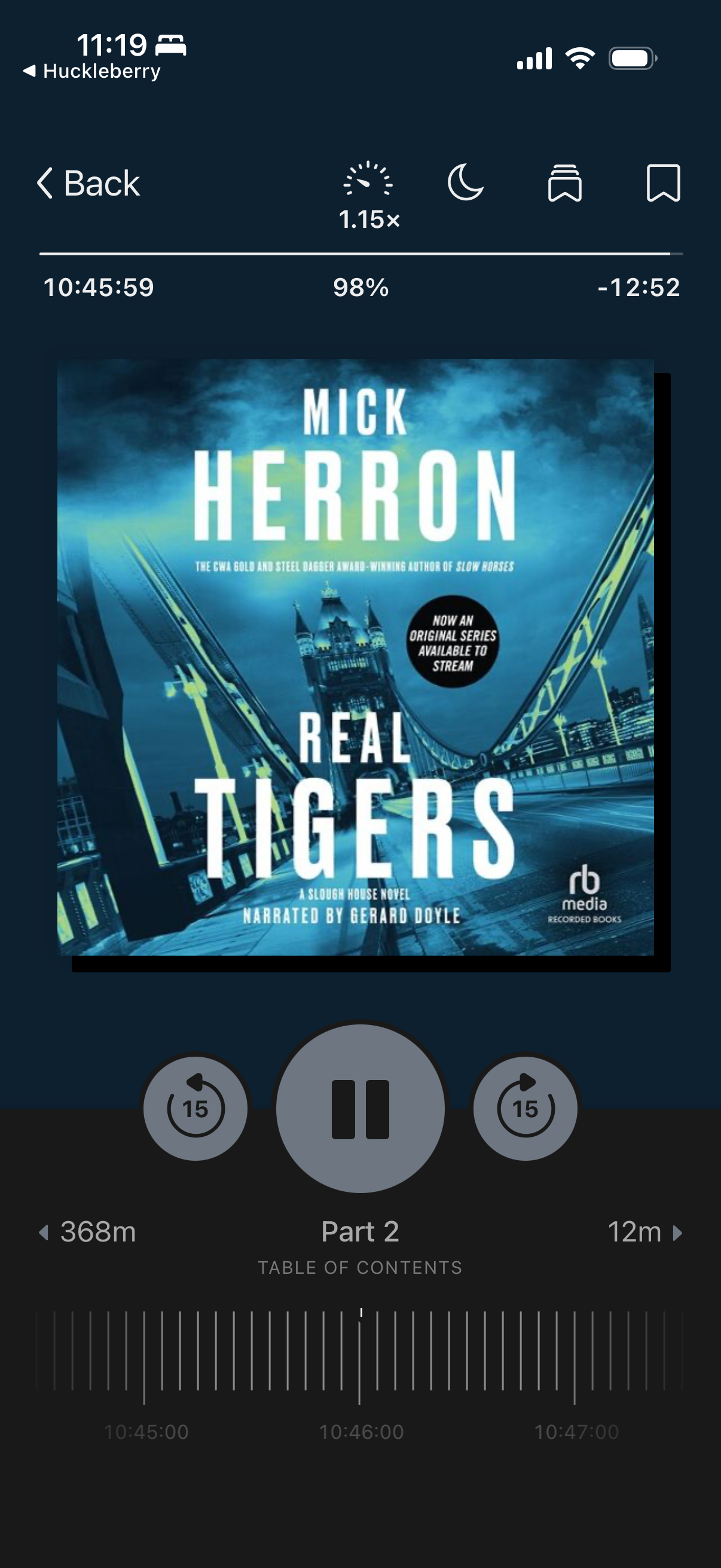 3/12/26. Jackson Lamb is just as amazing in these pages as he is on TV. Fabulous adaptation, fun listen. 