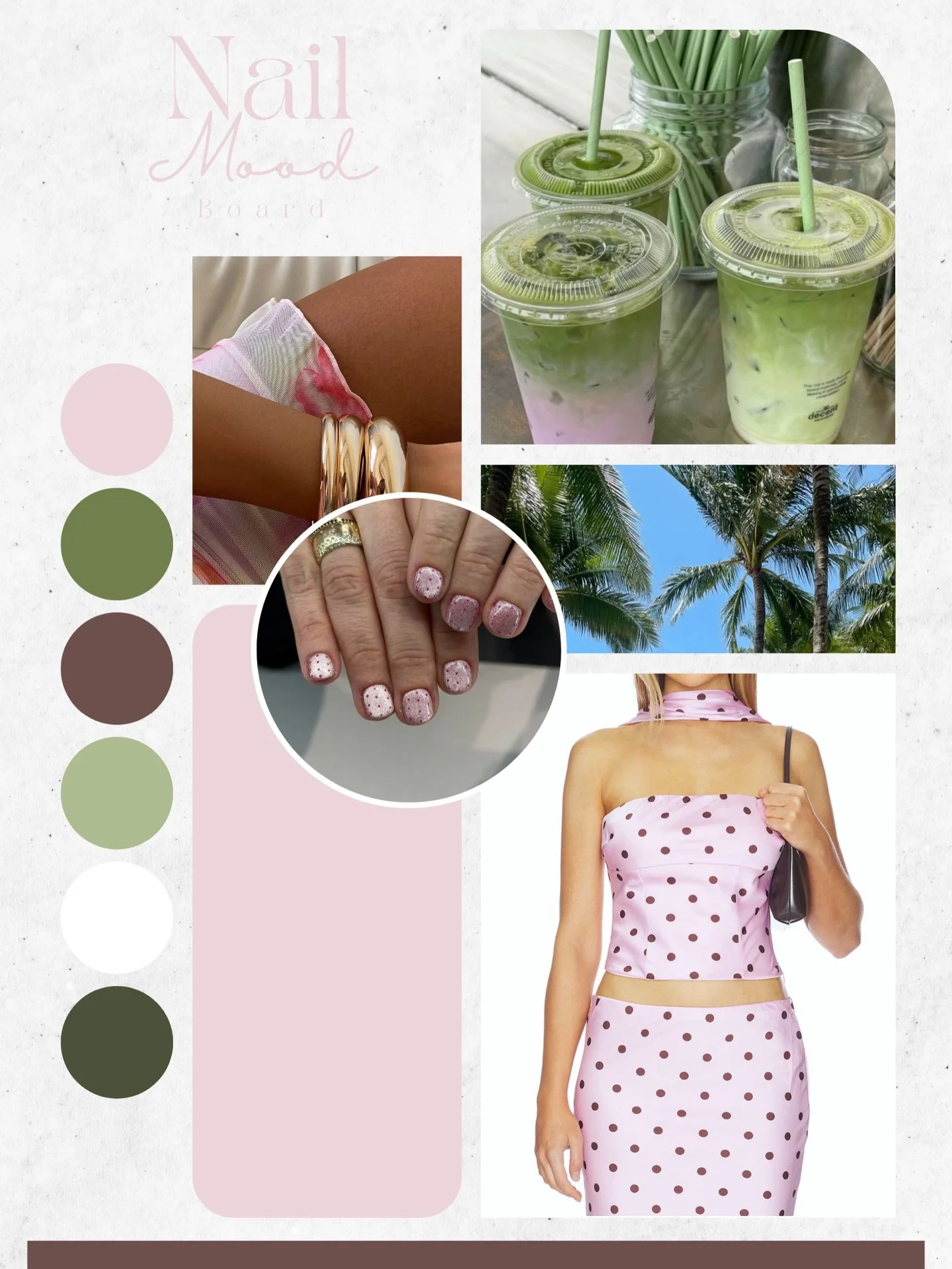 ⭐️MOOD BOARD SERIES⭐️ - ft Melissa @luxenailsandskin 💗🍵🌴 Come see us for a new Spring Set! 🌸

#clevelandsalons #clevelandnails #springvibes #manicureinspo #springmanis