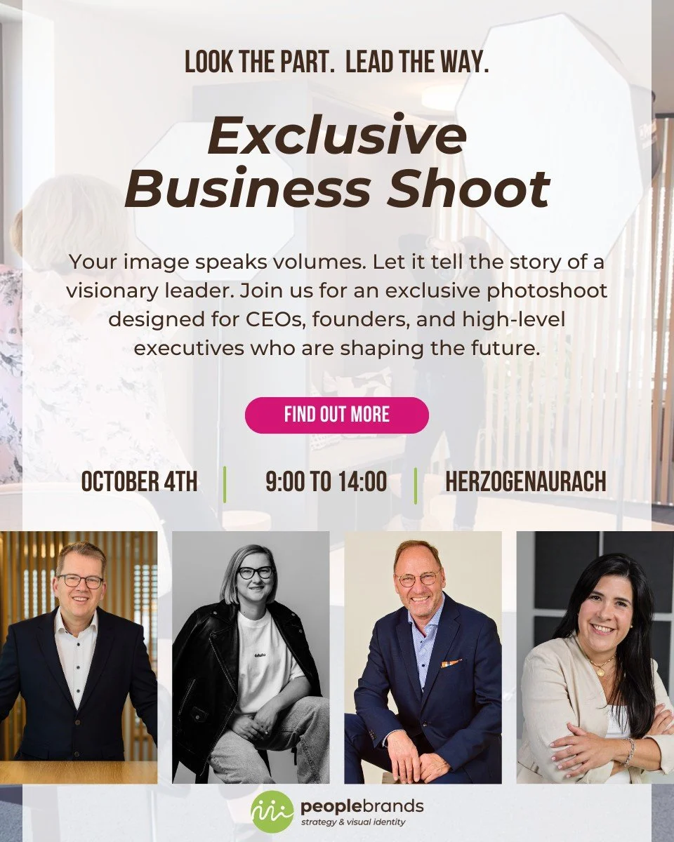 DE⬇️ - They say a picture speaks a thousand words.  What is your professional portrait saying of you?

Executive Mini-Shoot, more information here:
https://f.mtr.cool/lzuttzgrva

DEUTSCH:
Man sagt, ein Bild sagt mehr als tausend Worte. Was sagt dein 