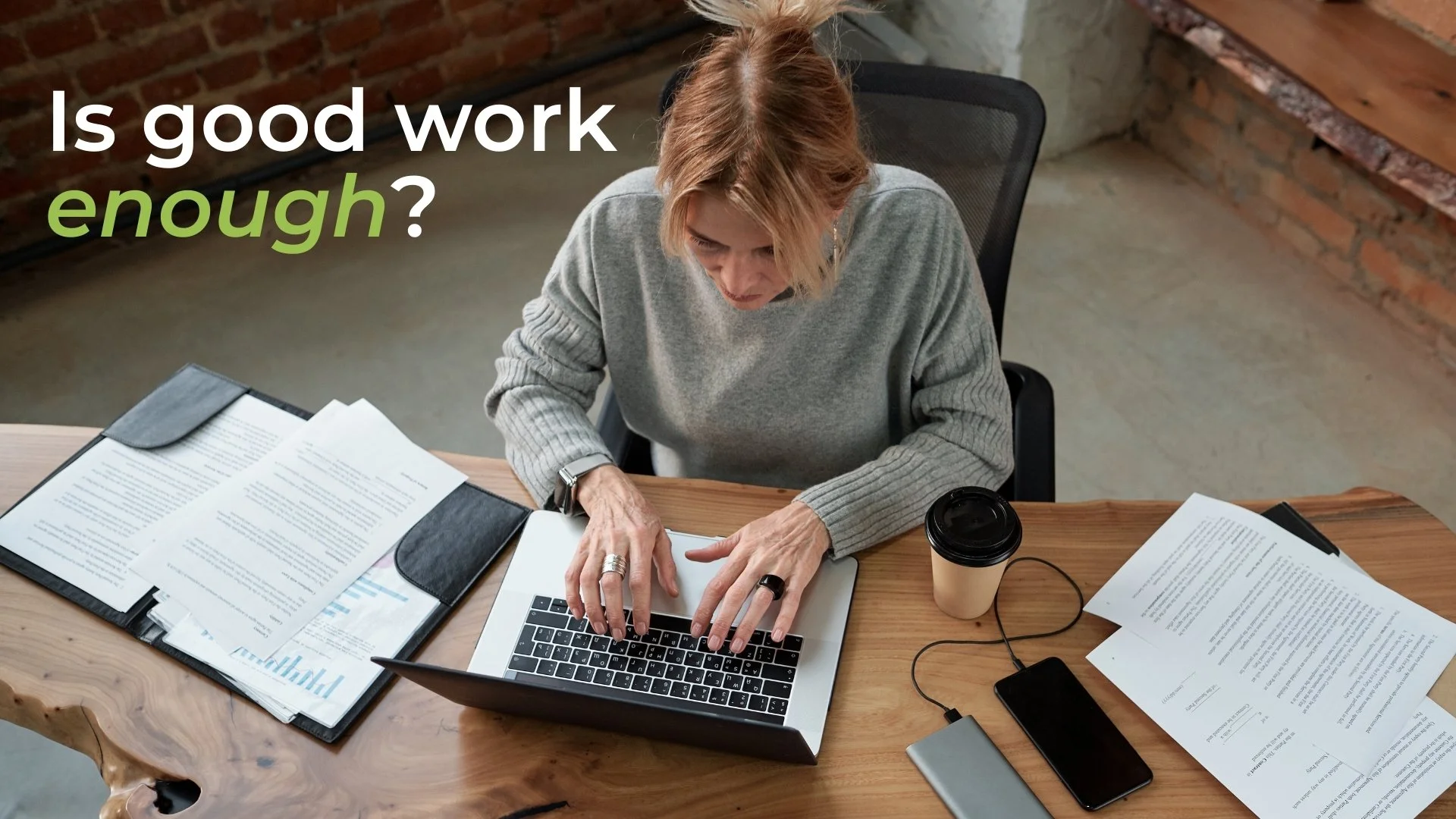 Expert working hard while opportunities flow to more visible competitors