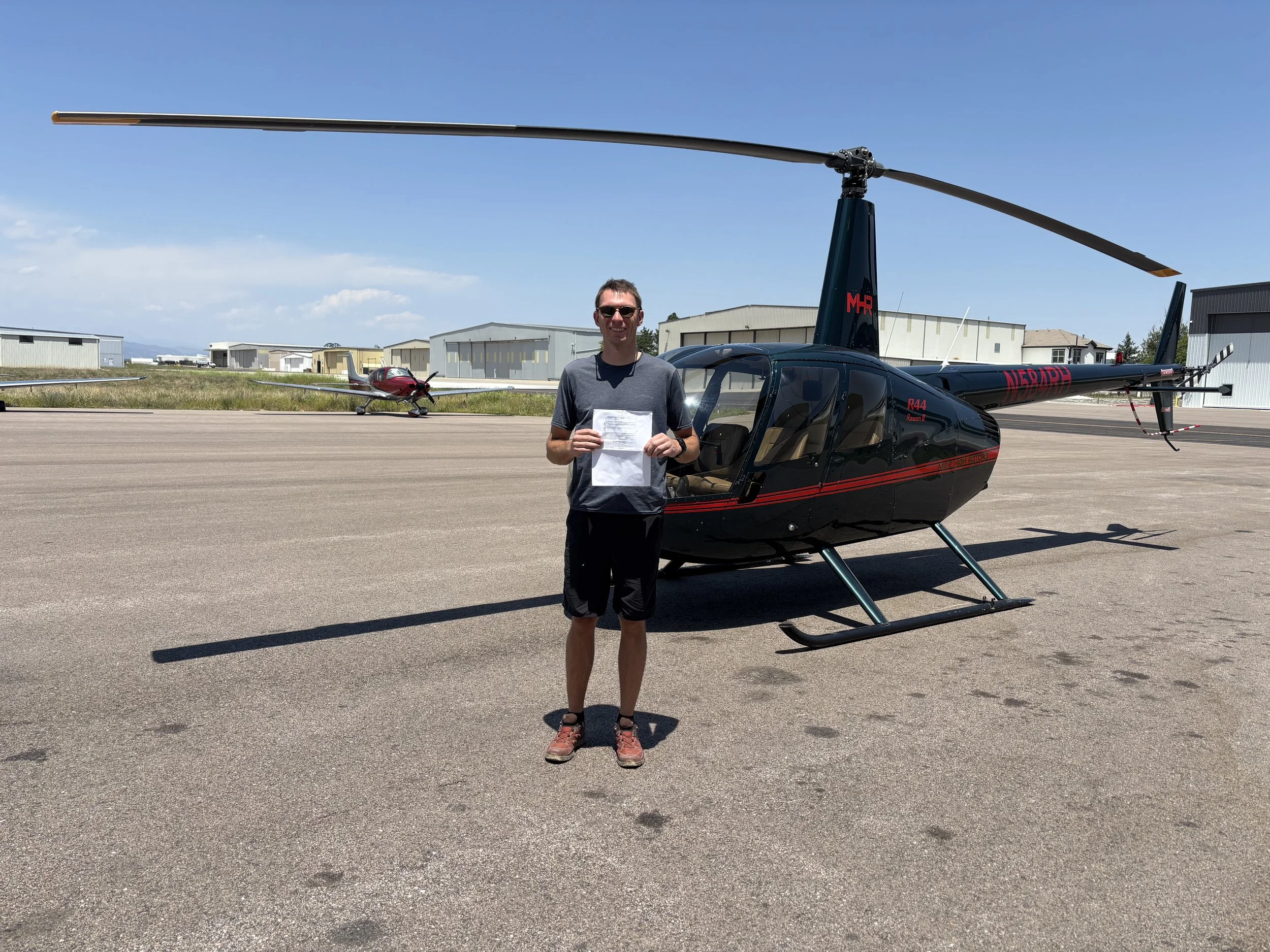 Congratulations to new Private Pilot Brady Martin!