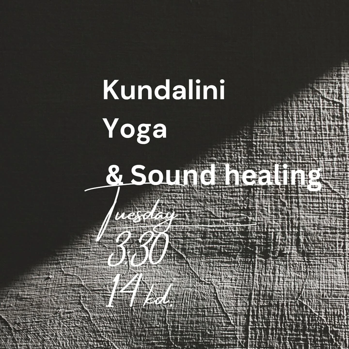 كنداليني يوقا التقليدية مع حمام الصوت للتشافي 

راح نتمرن ٣ مرات بالأسبوع 

باكيج ٩ كلاسات ب ١١١ 

للحجز ارجو ارسال رساله على الخاص 

Traditional kundalini yoga as taught by @gurmukh108 and sound bath. We are meeting three times a week 

This yoga ba