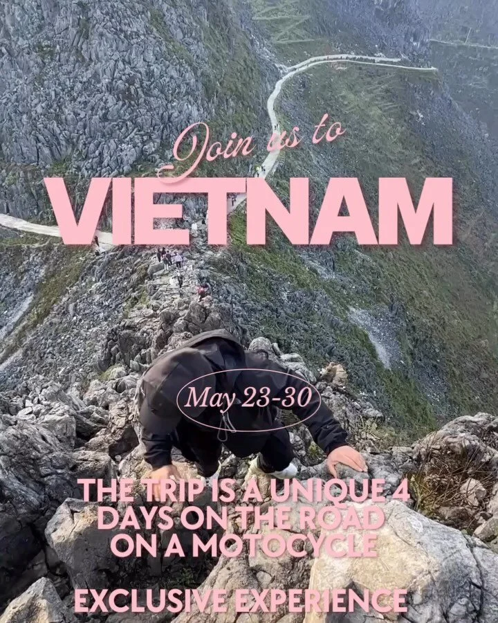 Good friends, good books and a sleepy conscience: this is the ideal life. Mark Twain

رحلة إلى اعماق وديان شمال الفيتنام من ٢٣ إلى ٣٠ مايو. 

الرحلة عبارة عنن ٤ ايام مغامرة برية على متن دراجه نارية و آخر ٣ ايام ريتريت و اعتكاف في منتجع طبيعي على النه