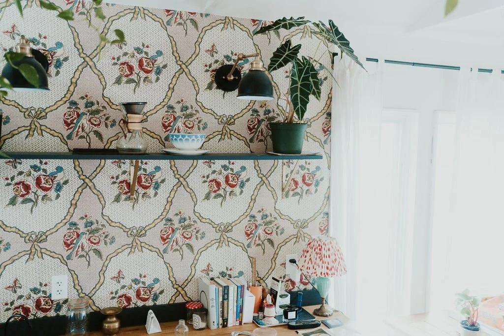 floral wallpaper