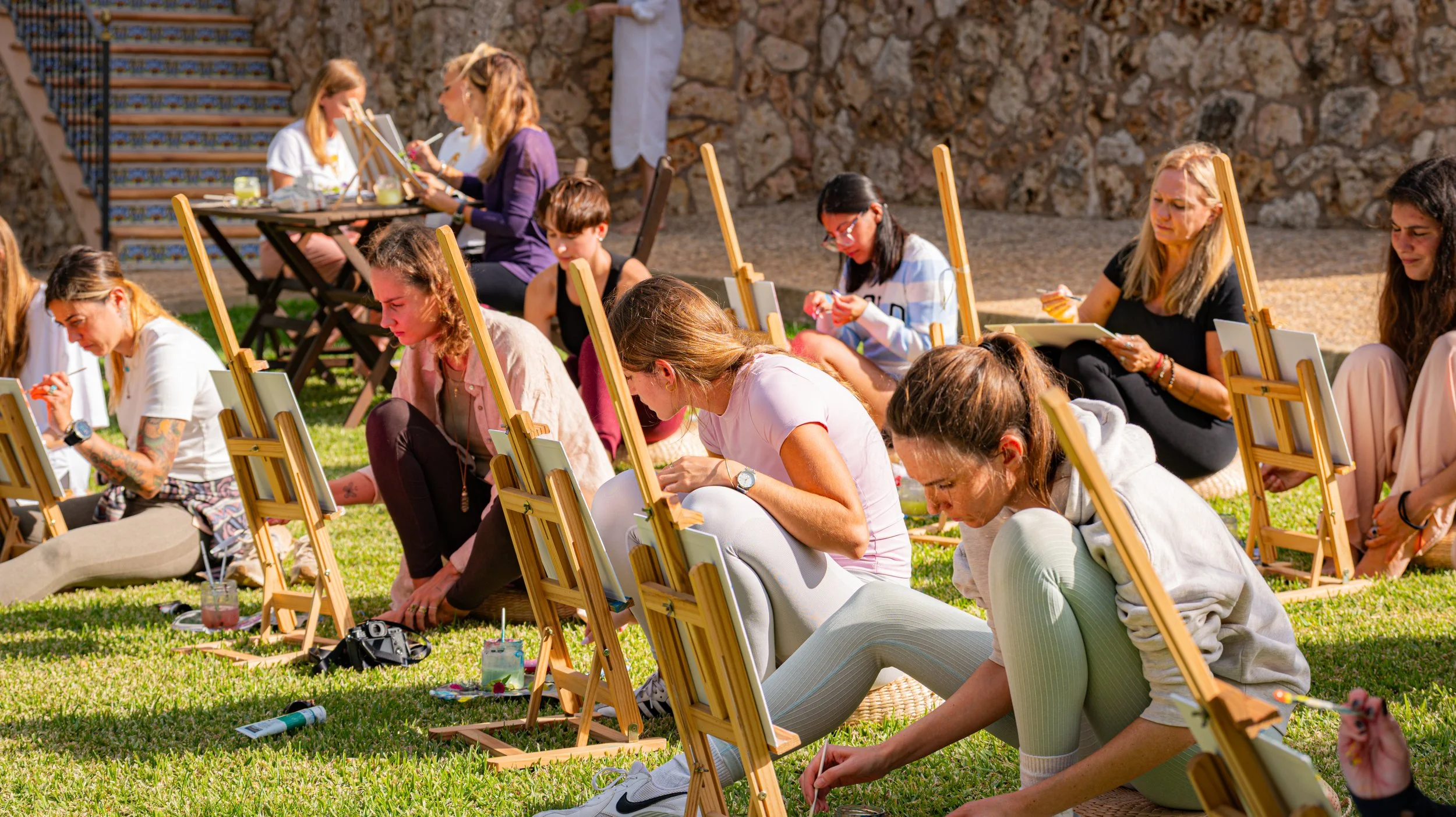 mindful art retreat mallorca