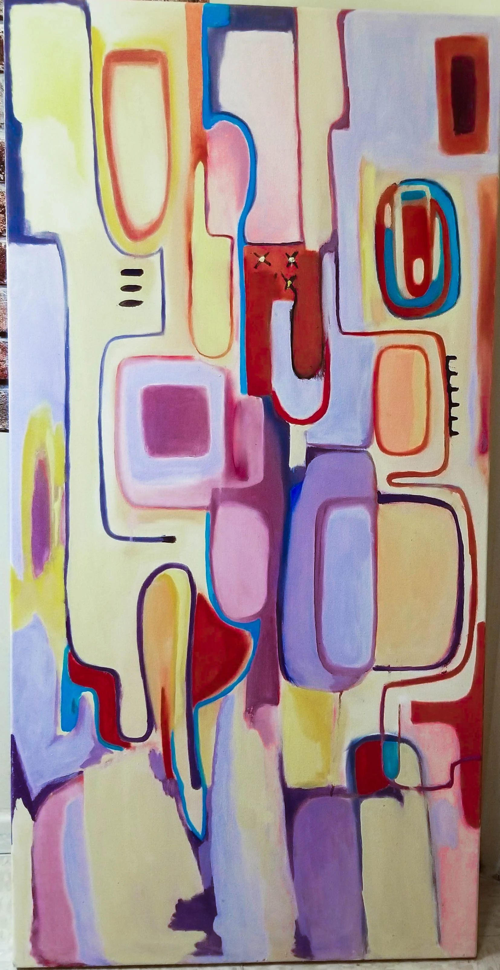 Untitled | 24 x 48 in | Oil on Canvas