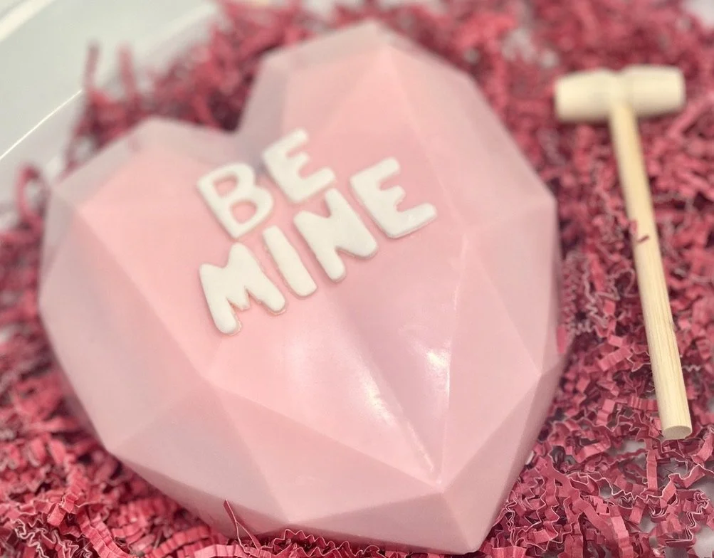 Breakable Chocolate Heart Box