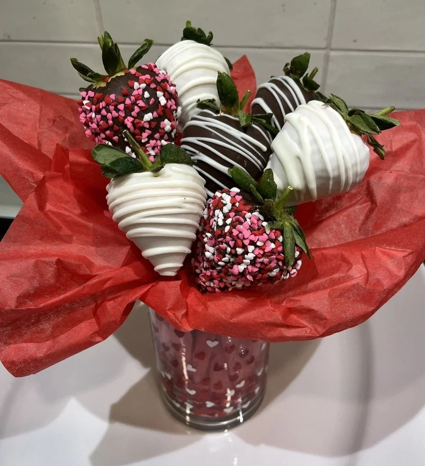 Chocolate Covered Strawberry Bouquet