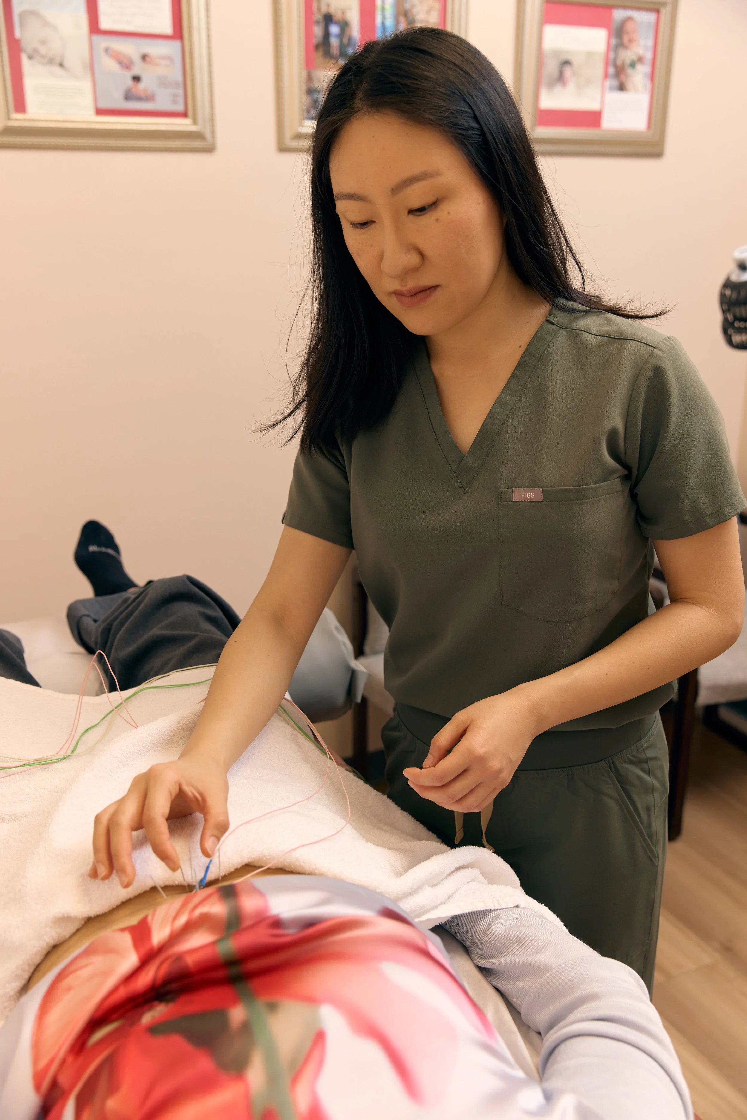 Dr. Patricia Lee providing comprehensive IVF acupuncture preparation at SoCal Family Acupuncture in Irvine, CA