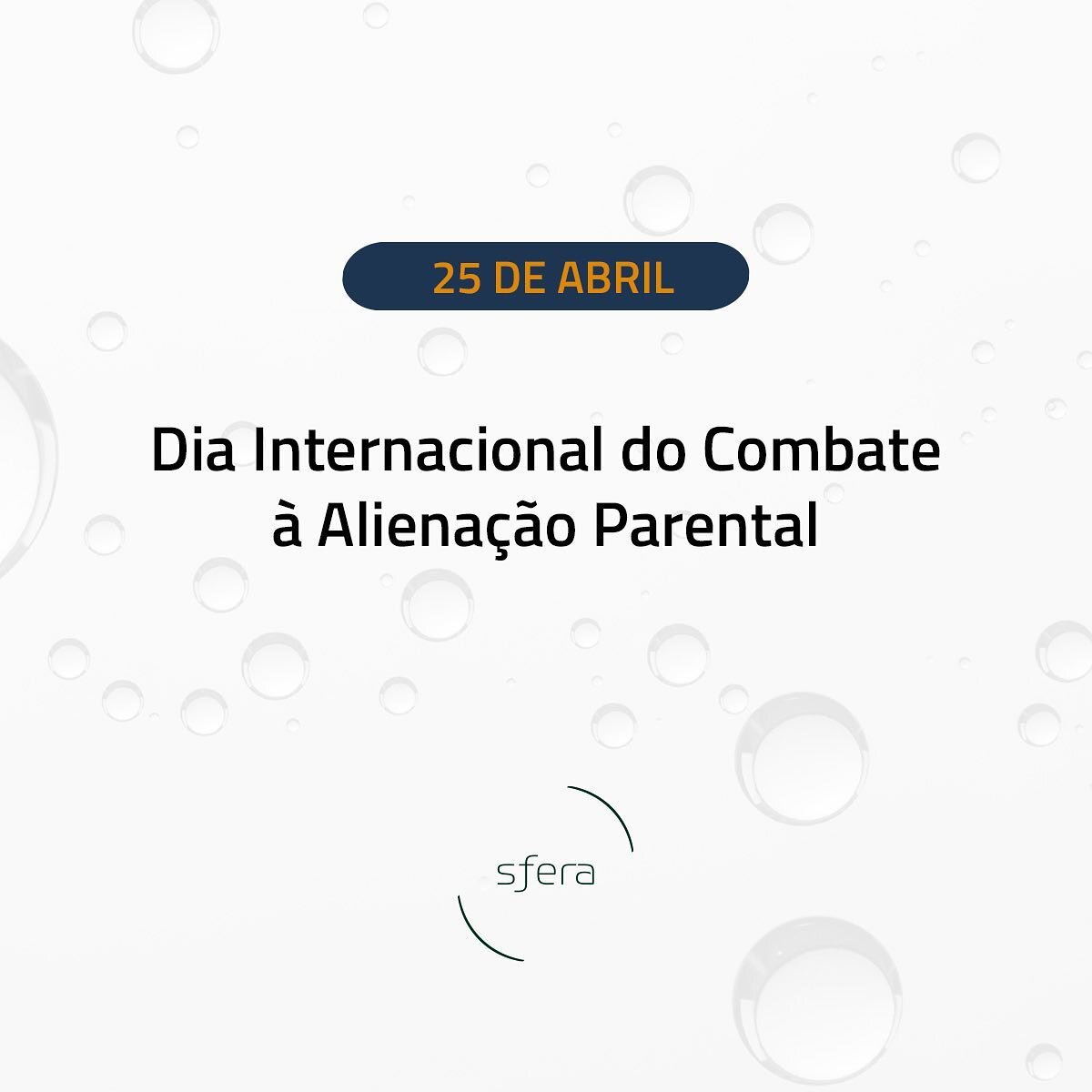Hoje, 25 de abril, &eacute; o Dia Internacional de Combate &agrave; Aliena&ccedil;&atilde;o Parental. No Brasil, a Lei 12.318/2010 foi criada como forma de detectar e combater essa pr&aacute;tica, servindo de instrumento importante para a prote&ccedi