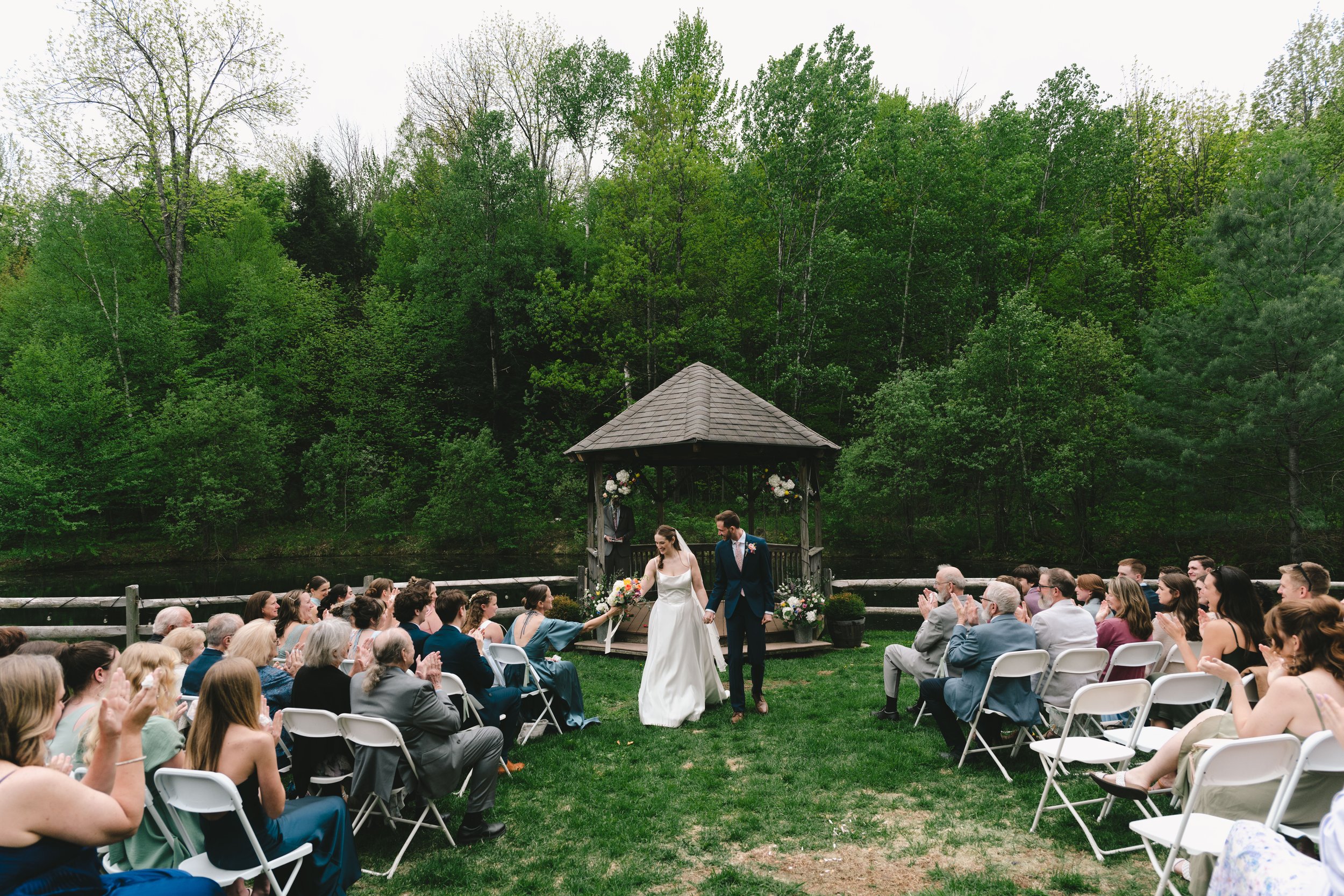 Vermont wedding photographer Sleepy Hollow Inn wedding Huntington Vermont queer inclusive New England wedding photography
