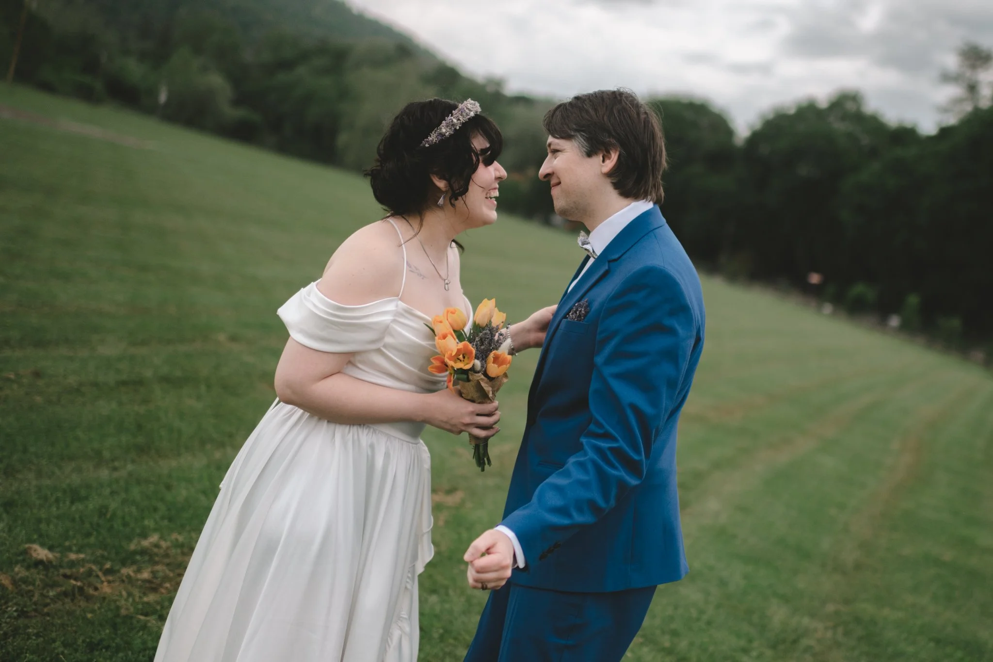 Julia Ellie Photo Vermont elopement photographer Rutland VT elopement photographer New England documentary wedding photography candid LGBTQ+ wedding photographer queer affirming photographer inclusive VT photographer Adirondacks elopement