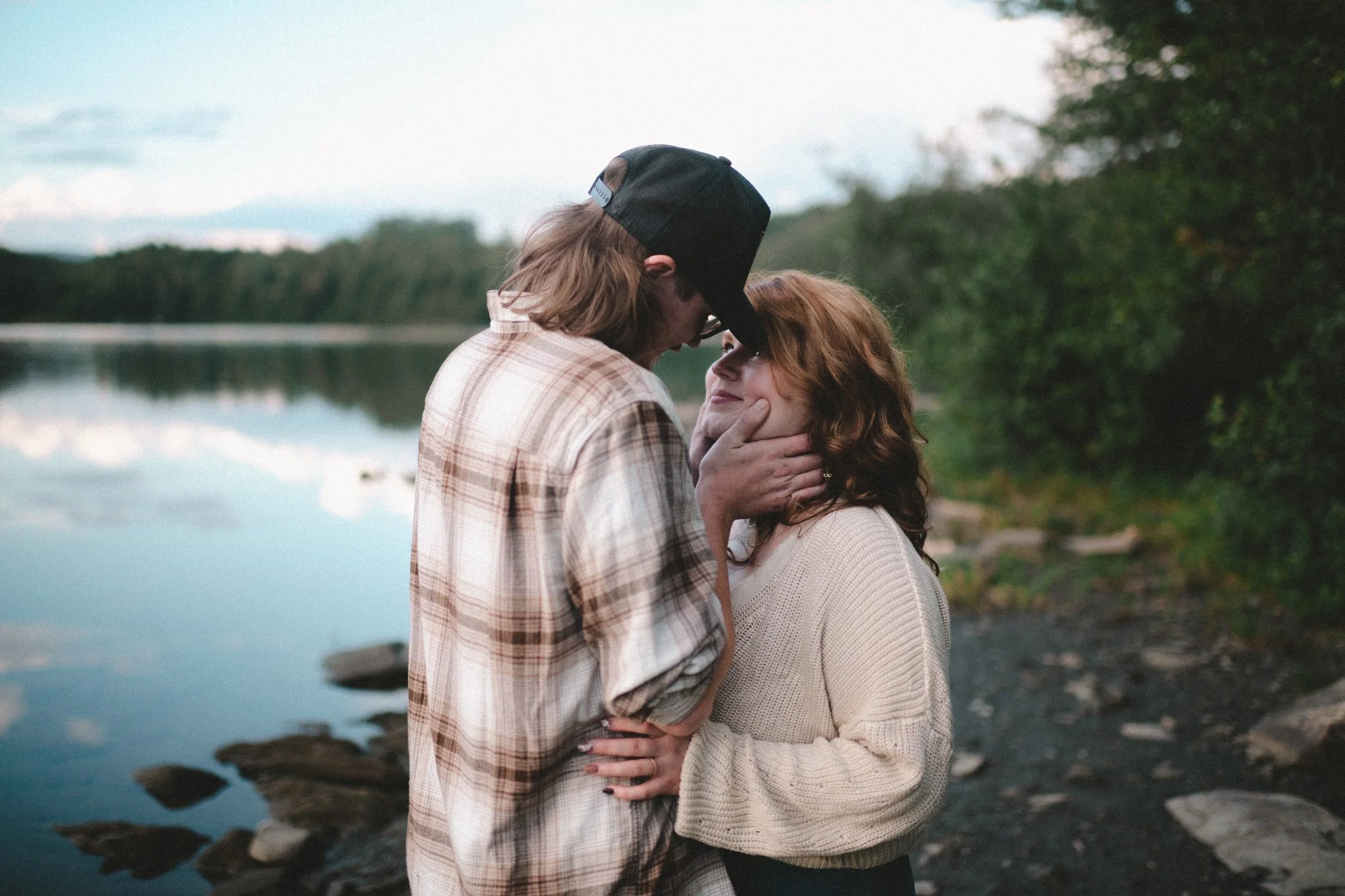 Julia Ellie Photo inclusive wedding photographer Bennington Vermont Mount Anthony forest portrait session Brattleboro Vermont Retreat Farm family photos Western MA Berkshire foothills LGBTQ engagement Battenkill River Green River Bridge