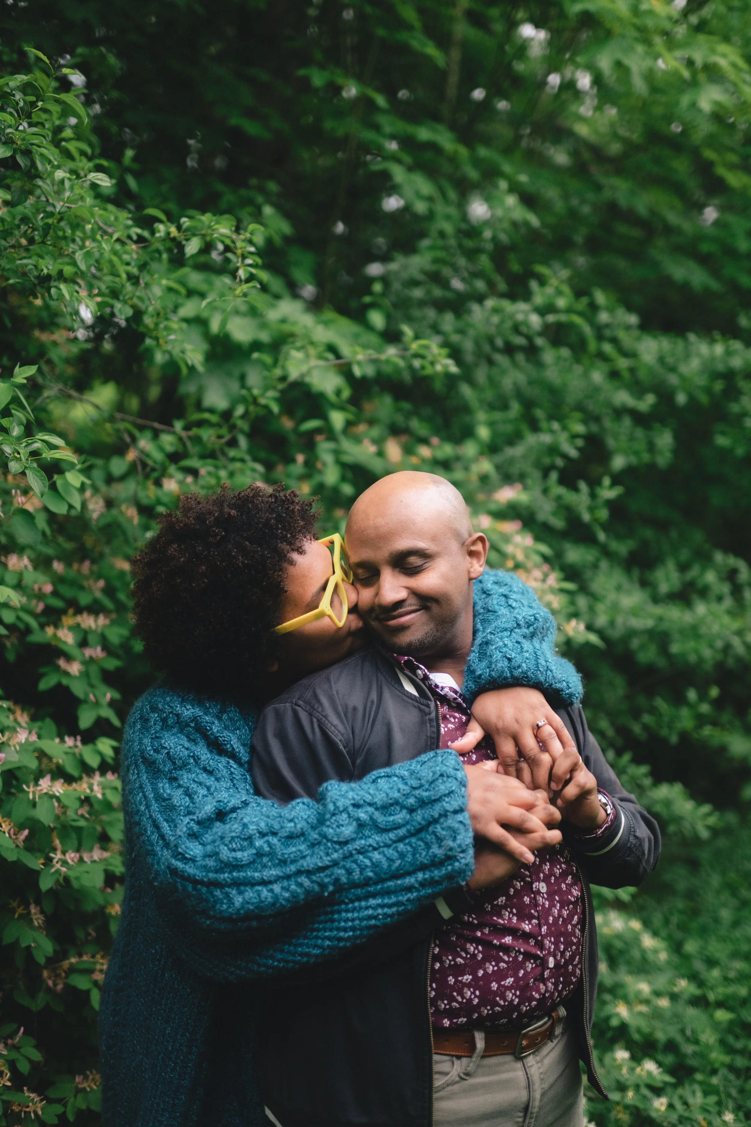 Vermont photographer for queer couples BIPOC couples photographer inclusive New England photographer Vermont documentary couples photography