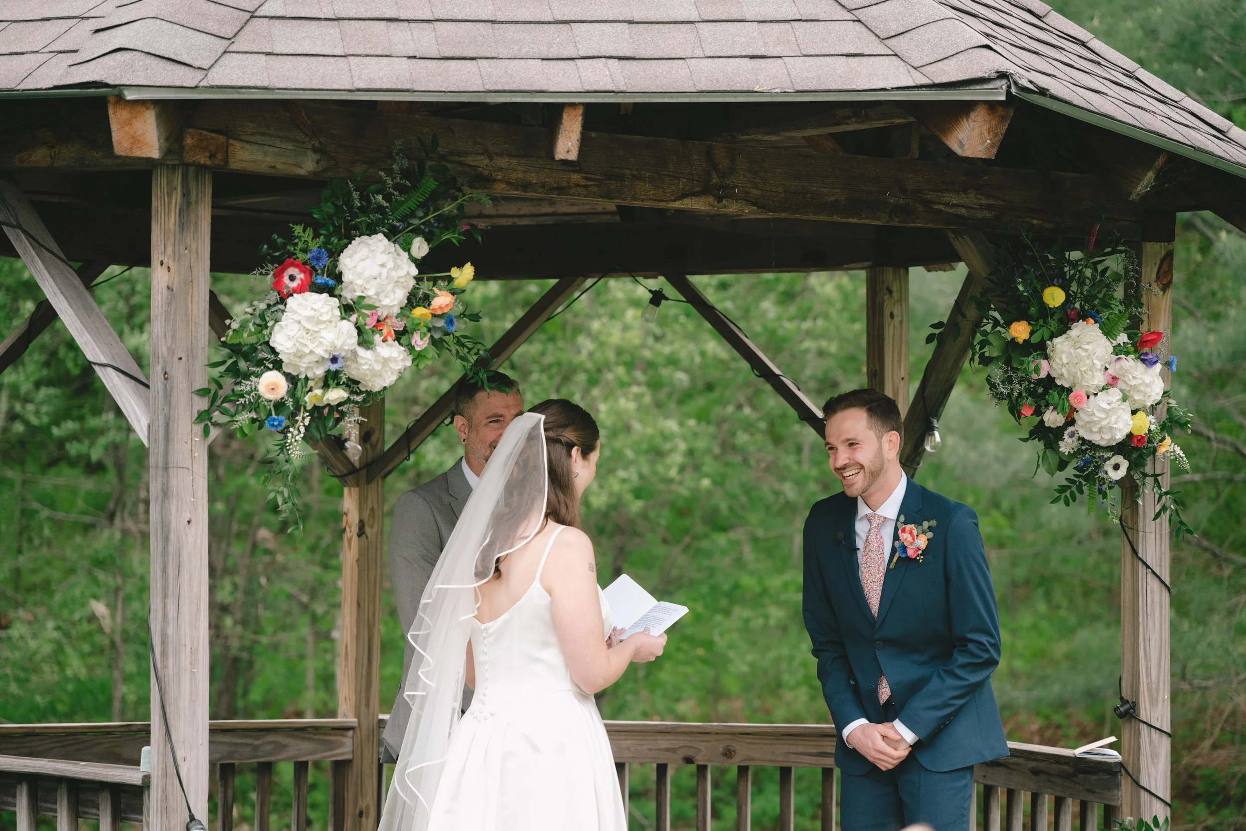 Vermont wedding photographer Sleepy Hollow Inn wedding Huntington Vermont queer inclusive New England wedding photography