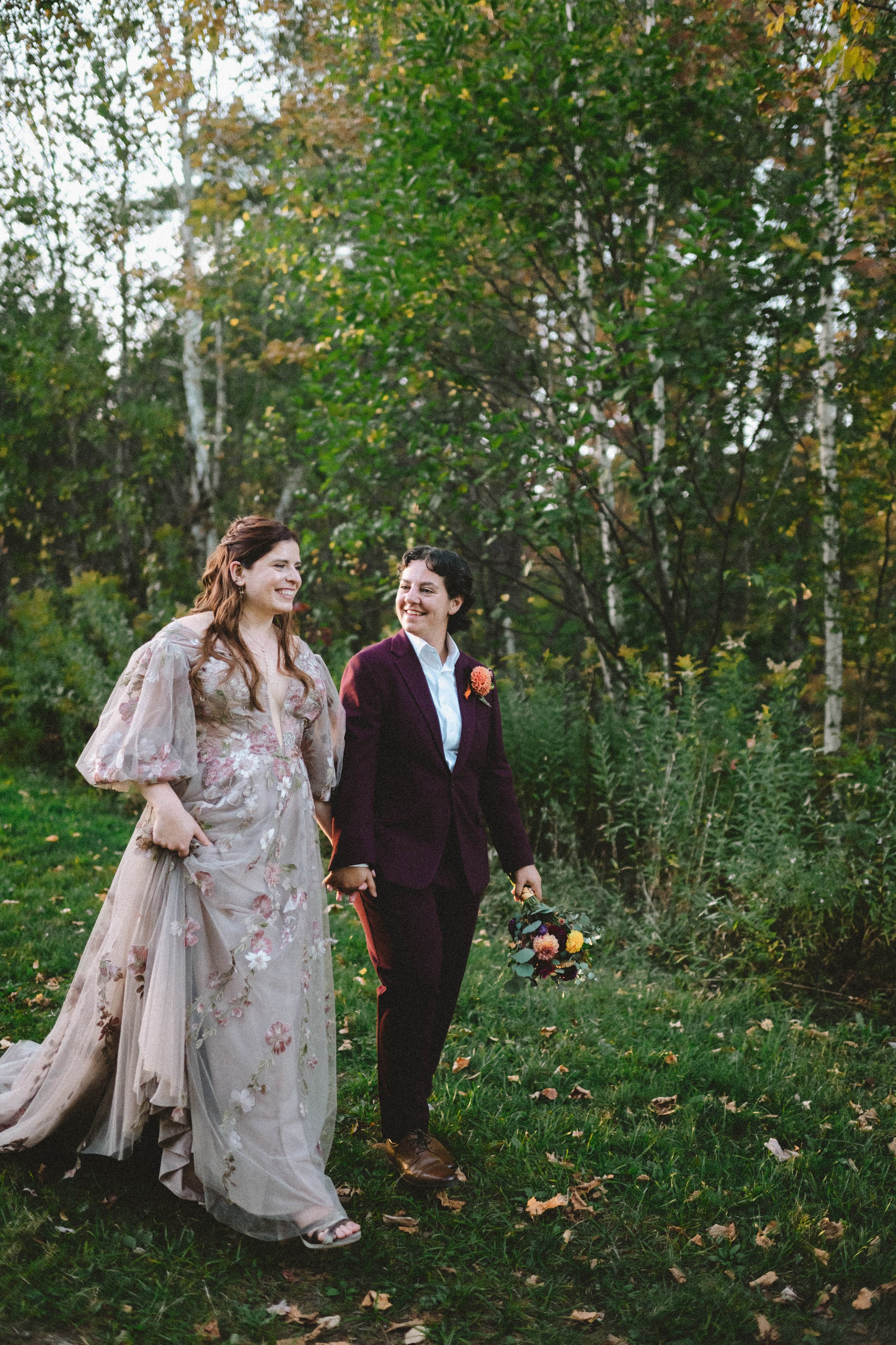 queer wedding photographer Rutland Vermont Green Mountain National Forest golden hour photography Lake Saint Catherine Wells Vermont cinematic wedding photographer Middlebury Vermont sleepy hollow inn huntington Vermont micro wedding