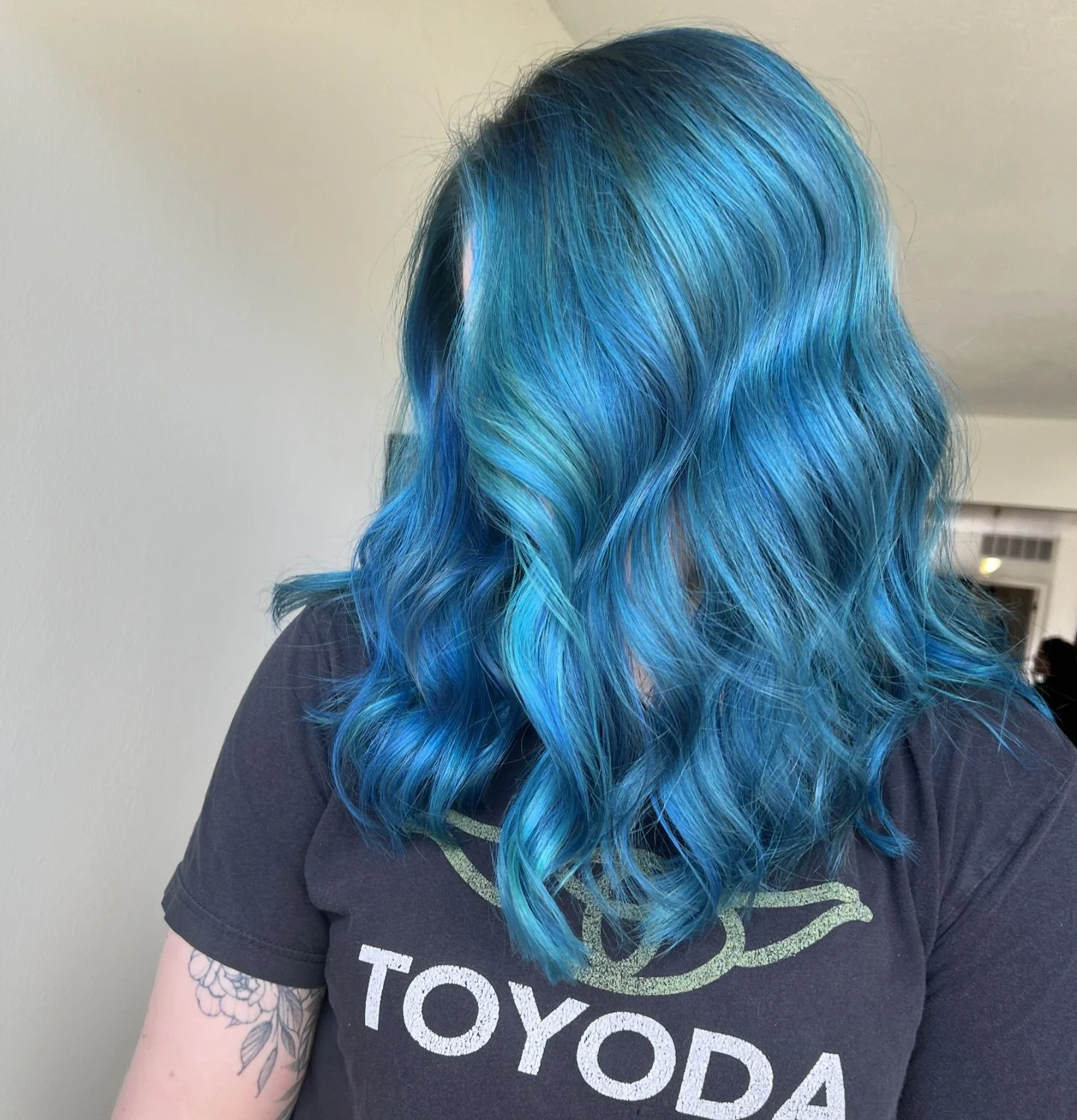 Blue hair supremacy 💙🦋🧢🐟🦕🔵
.
.
.
.
.
#bluehairdontcare #rainbowhair #pulpriothair #colorful #bluehair #ohiohaircolorist #watervilleohio #toledoohio