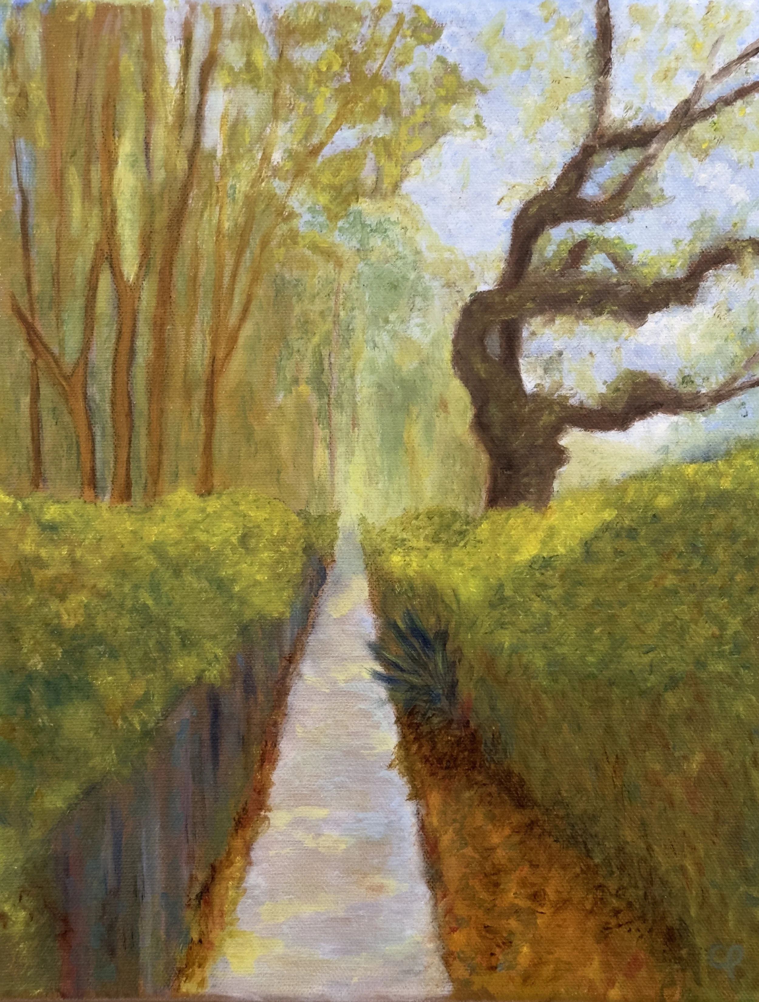 A Walk to the Park
Oil
11x14 on canvas