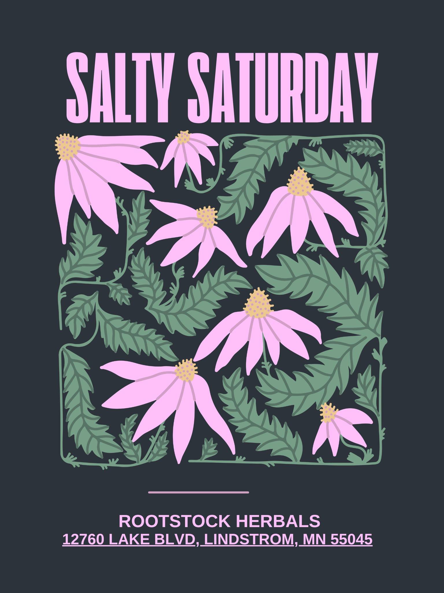 Salty Saturday - Shop Events and Himalayan Salt Cave