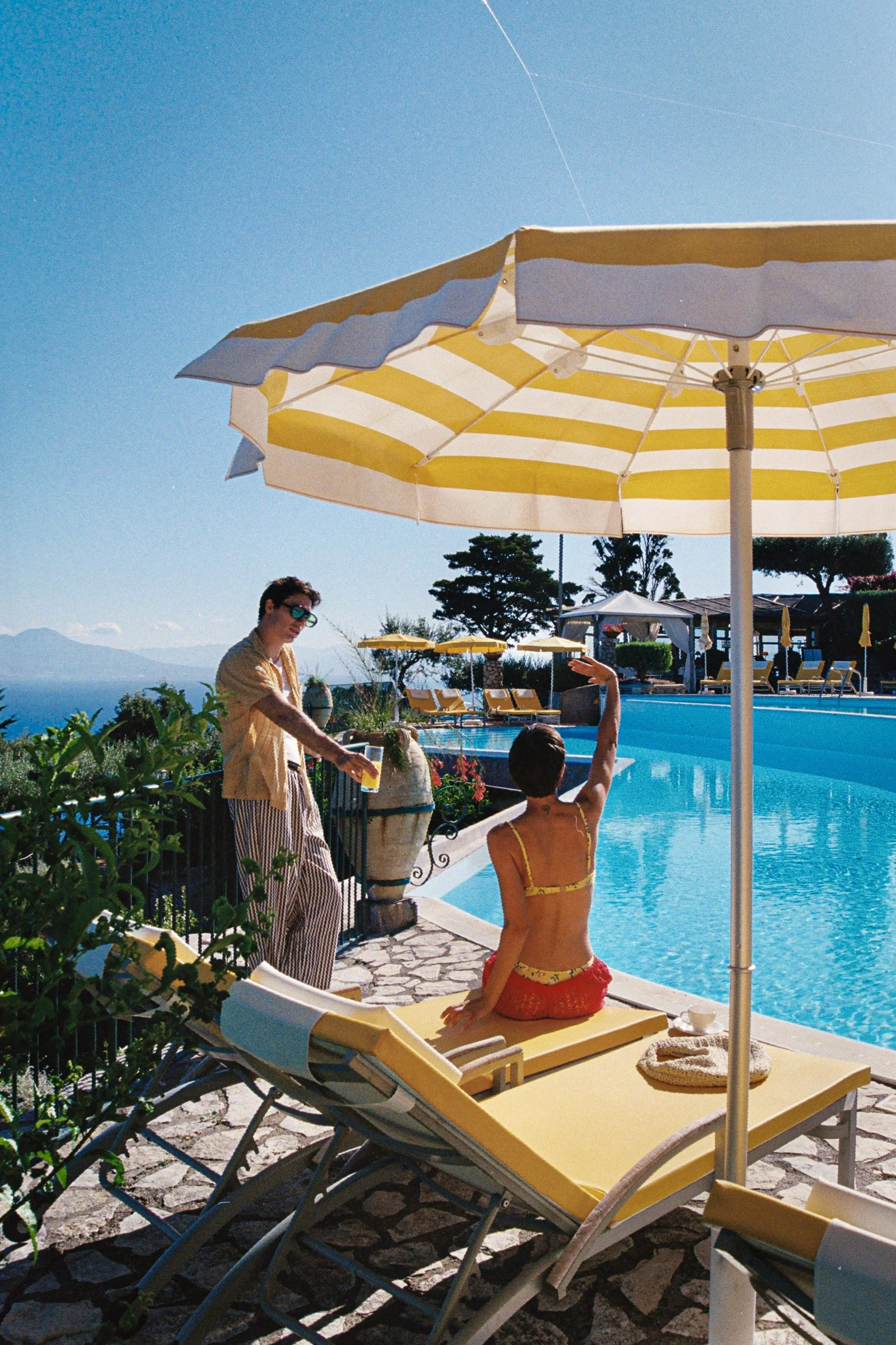 Ata Cin Work, Photography, Luxury Hotel Photography, Film Photography, Travel, Dolce Vita, Italy, Slim Aarons, Slim Aarons Italy,
