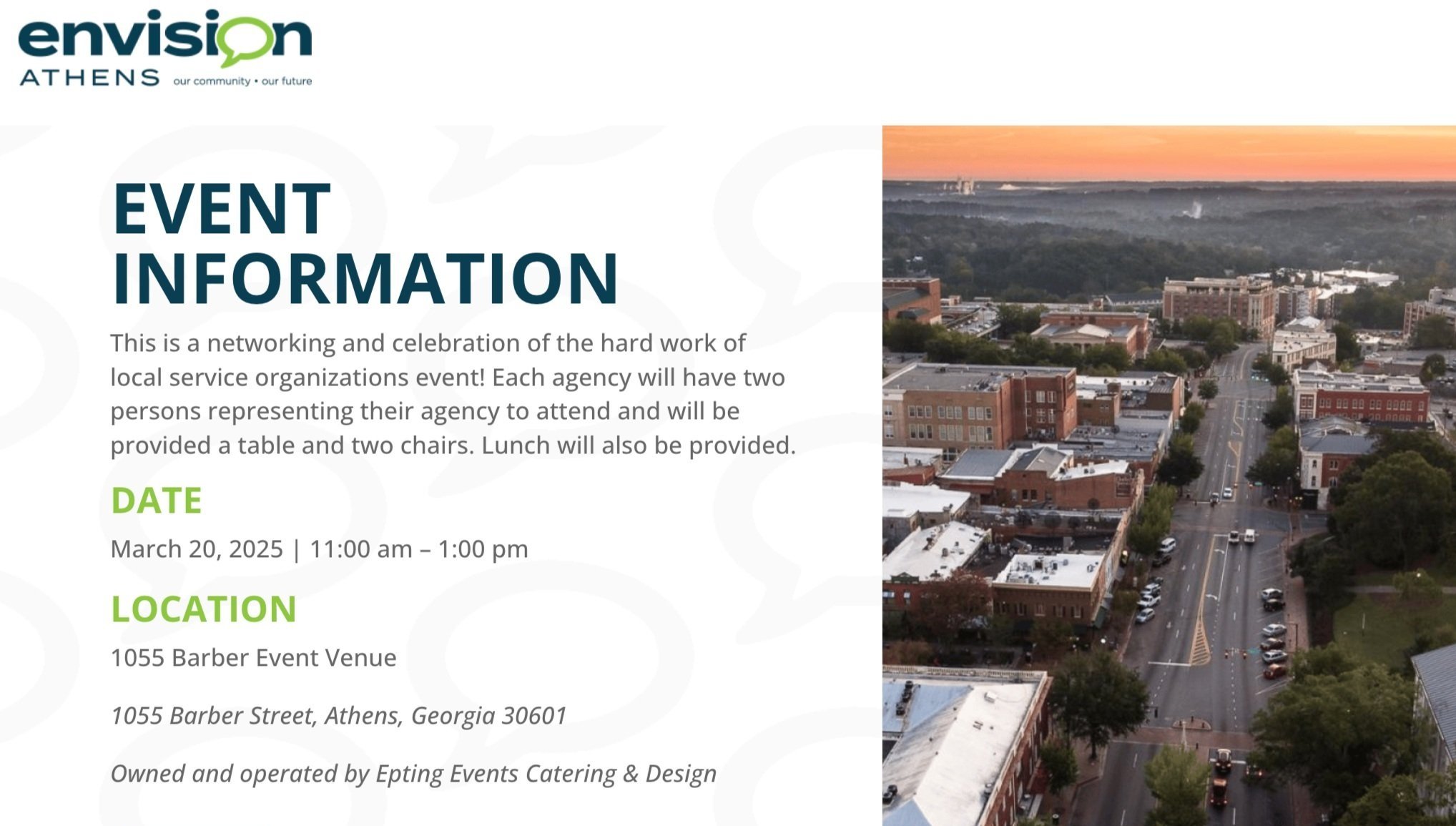 Envision Athens Community Event