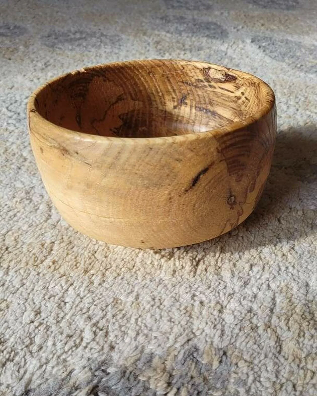 Gift for Charity from a felled tree at our childhood home.