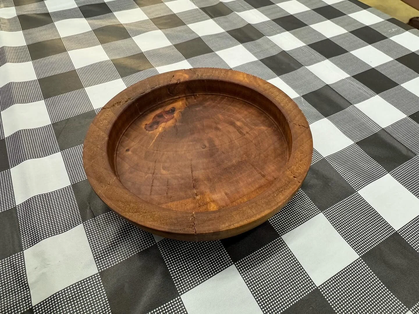 Walnut coaster from firewood