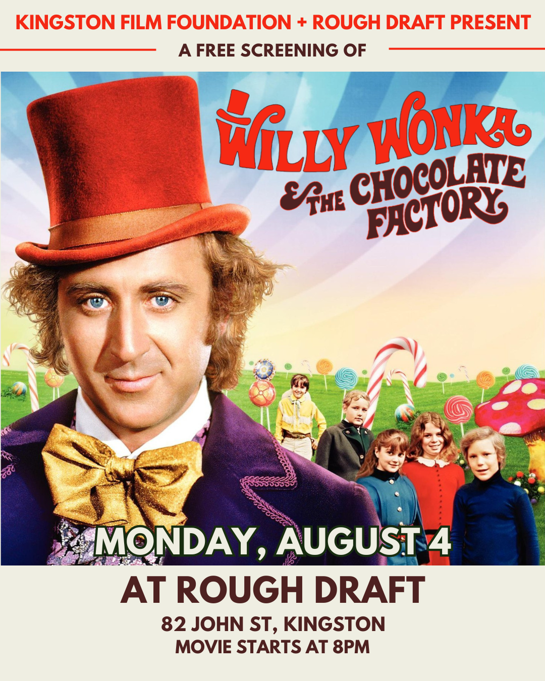 Willy Wonka and the Chocolate Factory