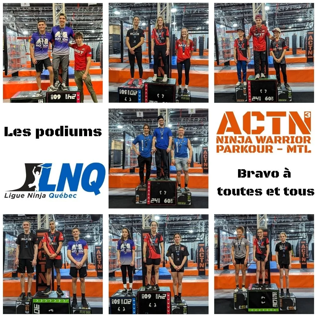 Compétition LNQ Ninja Warrior 2023