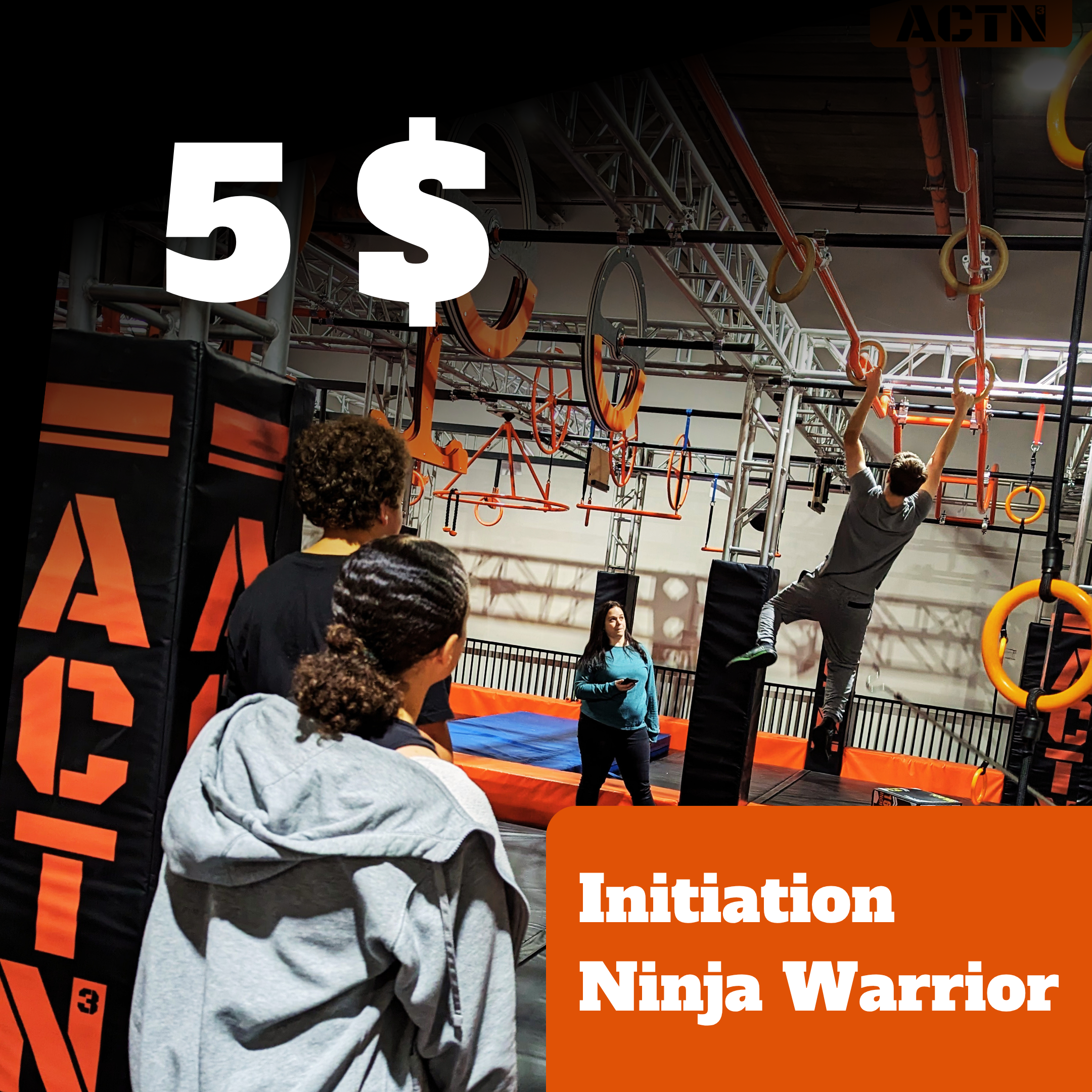 🥷 Ninja Warrior: Le Grand Saut (Initiation)