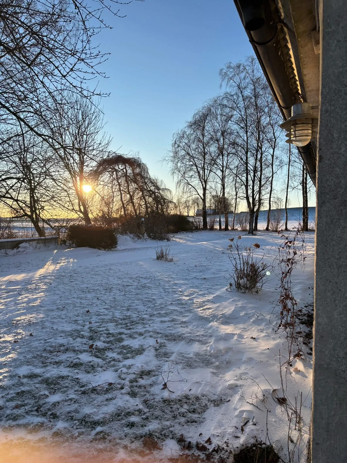 Love looking at these photos of our house in Sweden, surrounded by snow -while we&rsquo;re baking in the sun down here.

This little place is the reason Europe feels like a second home, and why I&rsquo;ll be spending part of every year there.
So when