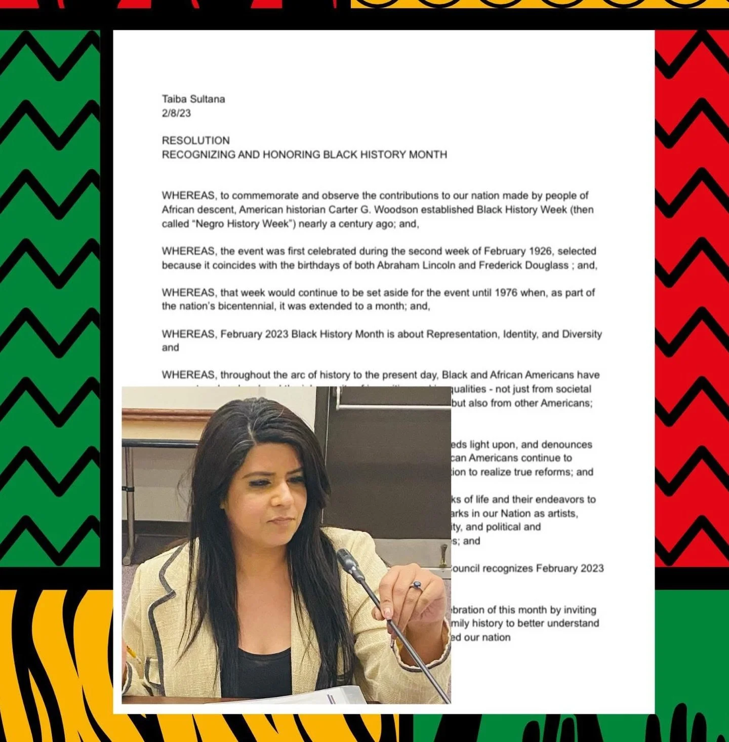 In celebration of Black History Month, I am honored to share the resolution I introduced to the Easton City Council in February 2023, which was unanimously adopted with the support of the previous council members. We acknowledge the enduring impact o