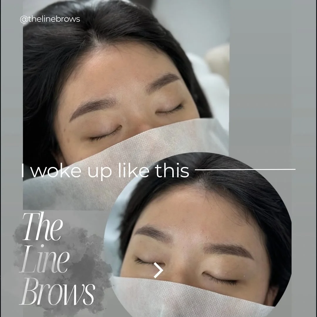**I woke up like this**

Wake Up with Perfect Brows!&rdquo;

Experience the Art of Effortless Beauty at The Line Brows&rdquo;

&ldquo;Imagine waking up every morning with flawless eyebrows, no makeup required. Our expert brow artists at The Line Brow