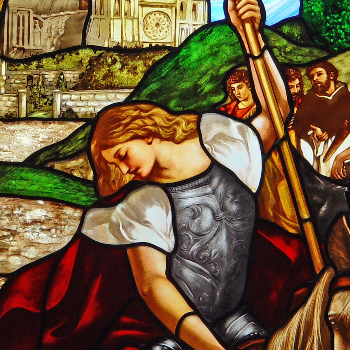 Joan of Arc Custom Window