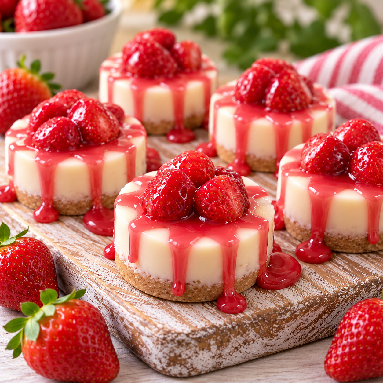 Strawberry Cheesecake Mini Melts