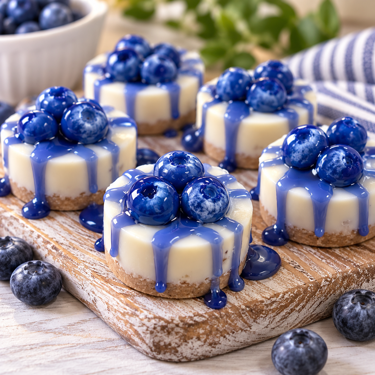 Blueberry Cheesecake Mini Melts