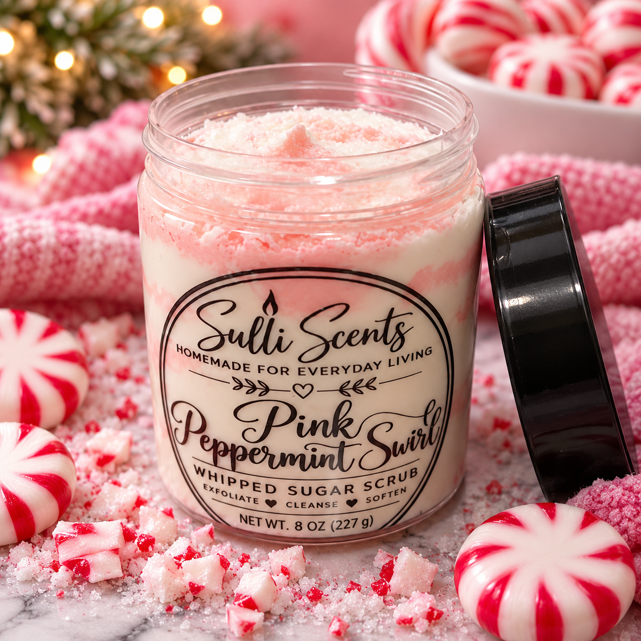 Pink Peppermint Swirl
