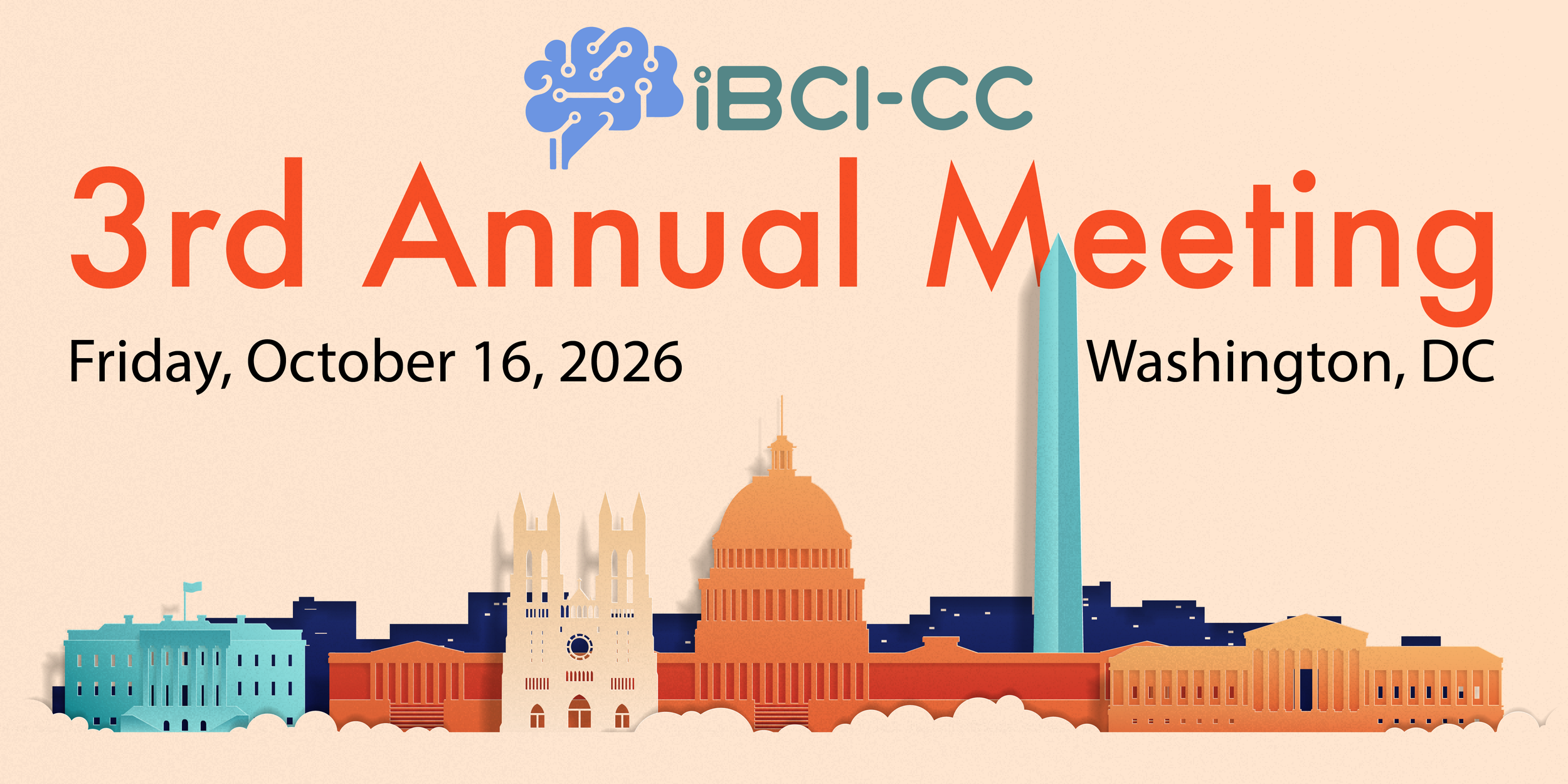 iBCI-CC 3rd Annual Meeting, Friday, October 16, 2026, Washington, DC