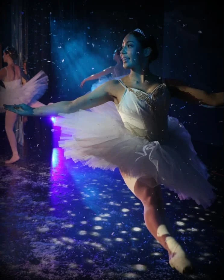 Let it snow, let it swirl, let it sparkle! The stage turns into a winter wonderland during the Snow Scene&mdash;no boots required. 🩰✨ #WinterMagic #NutcrackerSnow 

Keep the festive magic alive! Dec. 20-22 at The Paramount Theatre

Tickets available
