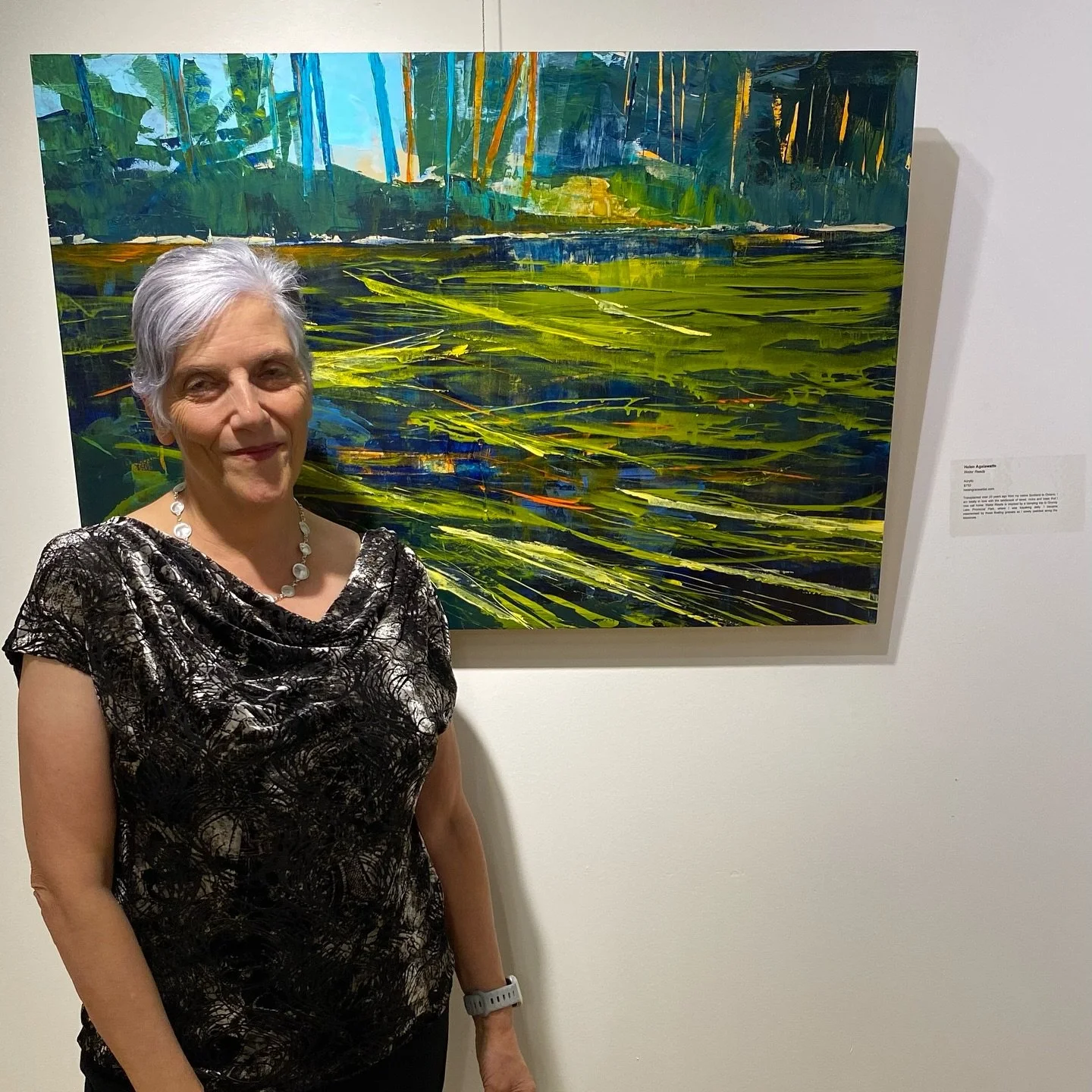 What a lovely juried show by @newmarketgroupofartists ❤️

The reception was last night and the show is on display until November 18th. Worth a visit to see so many amazing artworks by local artists. I am very happy to have two of mine included in the