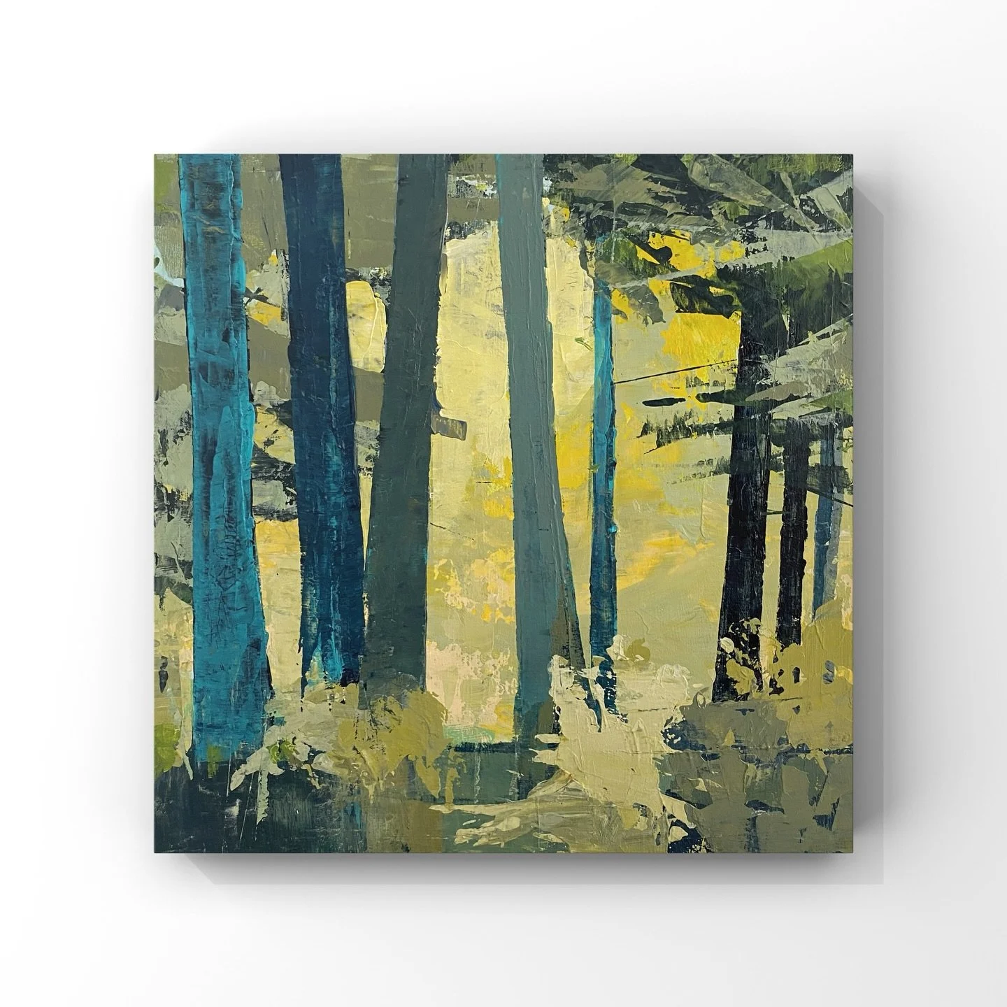 I&rsquo;m looking forward to hiking in the forest again without being all bundled up, head down staring at my feet to keep myself on the narrow pathway through the snow. 

Most of my inspiration comes from being outside and mentally painting the scen