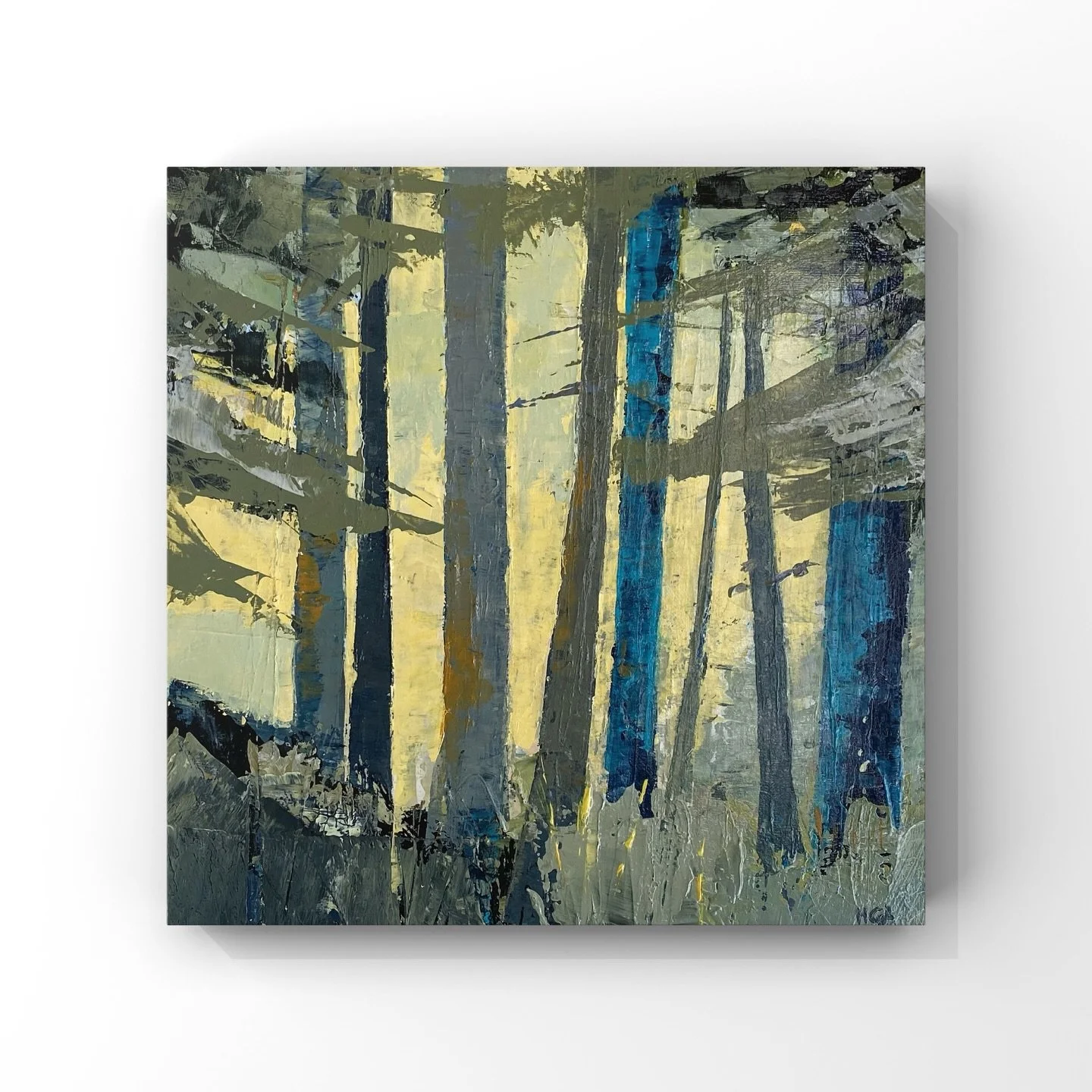 Forest Path
12&rdquo; x 12&rdquo; | Acrylic on cradled wood panel 

Delivered last week to @artgalleryofgeorgina, now available in the gallery shop.

It was a beautiful drive to the gallery in Sutton, Ontario. We have had lots of snow recently, but t