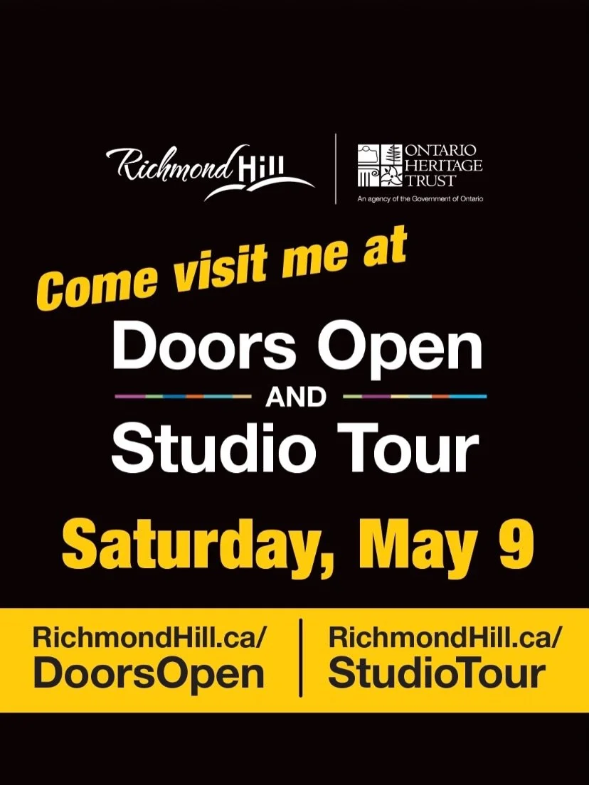 One week to go until the Richmond Hill Studio Tour!

I&rsquo;m making some small watercolour sketches in preparation. When I sketch outside I always use pen and watercolour wash. It&rsquo;s quick and only requires a pen a brush and a small collection