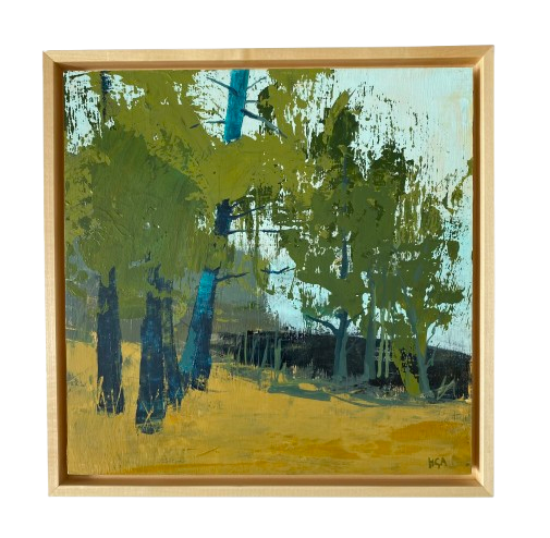 Beneath the trees  | 12" x 12"  | Available