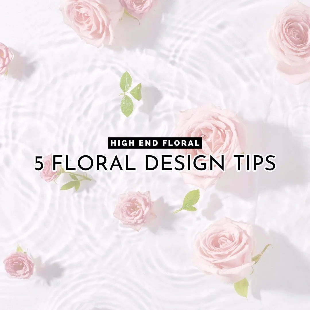 1. Refill the water in your vases every 1-3 days 💦
2. Cut the stems each time you refill the water ✂️
3. Place greenery first as a foundation to your arrangement 🌿
4. Remove any leaves under water level - rotten leaves means more bacteria 🍃
5. Spr