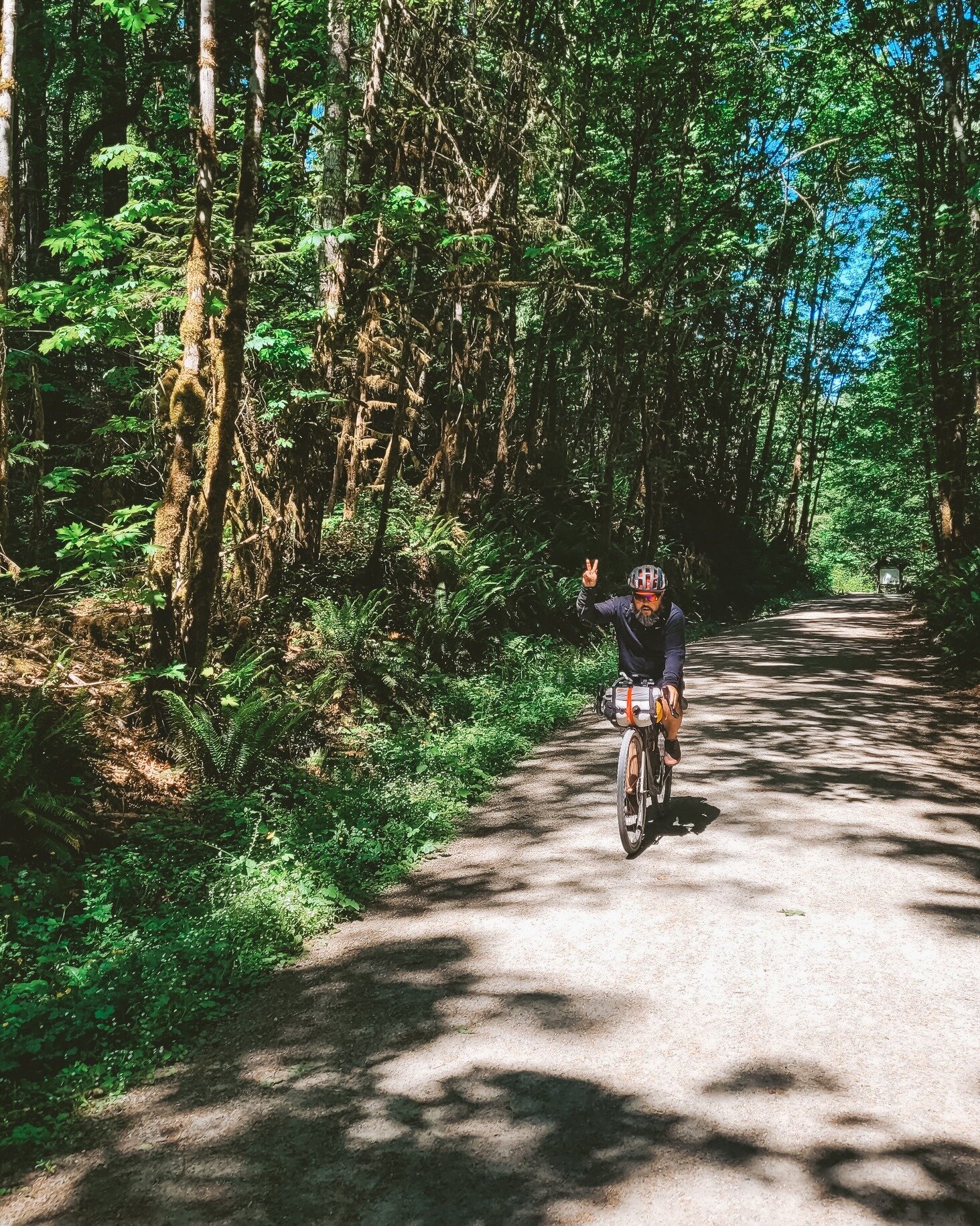 A couple of weeks ago Sing joined us on the Cowichan Valley Campout tour. It was a great weekend getaway riding beautiful gravel trails and camping amongst the trees. We even got to see the Belgium Waffle Ride zooming past!
.
#bikepacking #britishcol
