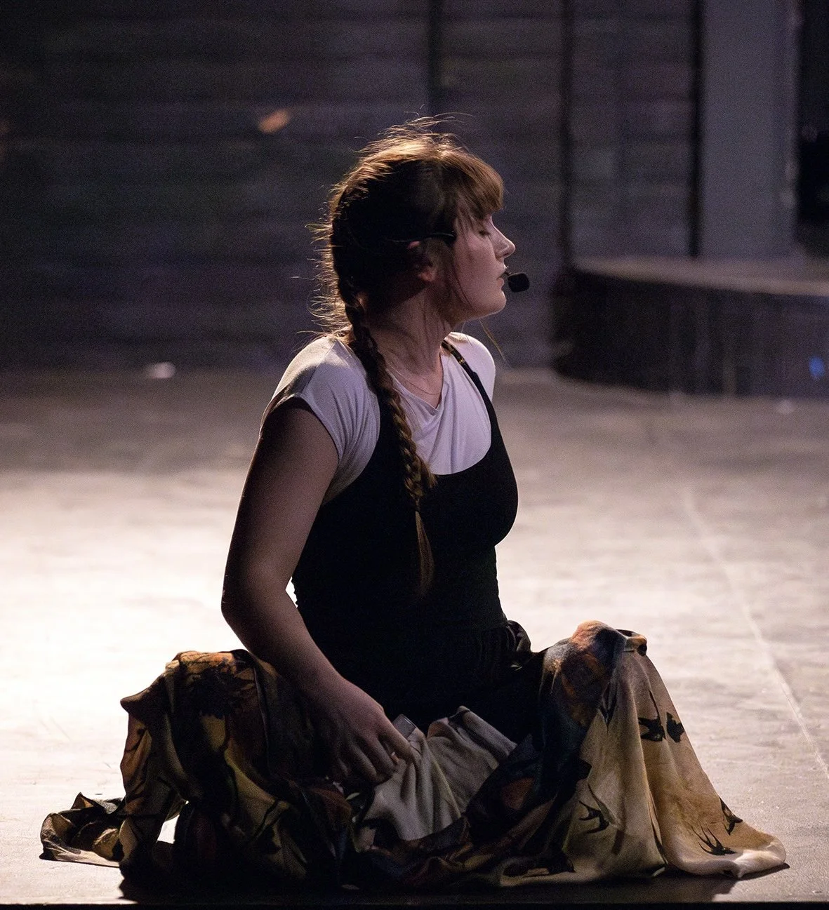 I played The Storyteller in The Mockingbird News at the Richmond Fringe Festival