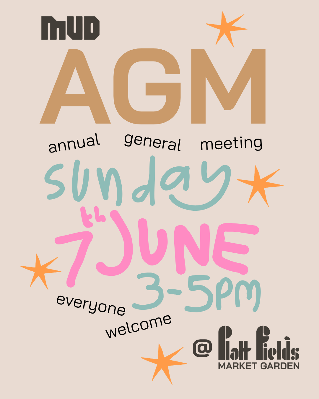 MUD CIC Annual General Meeting - all welcome
