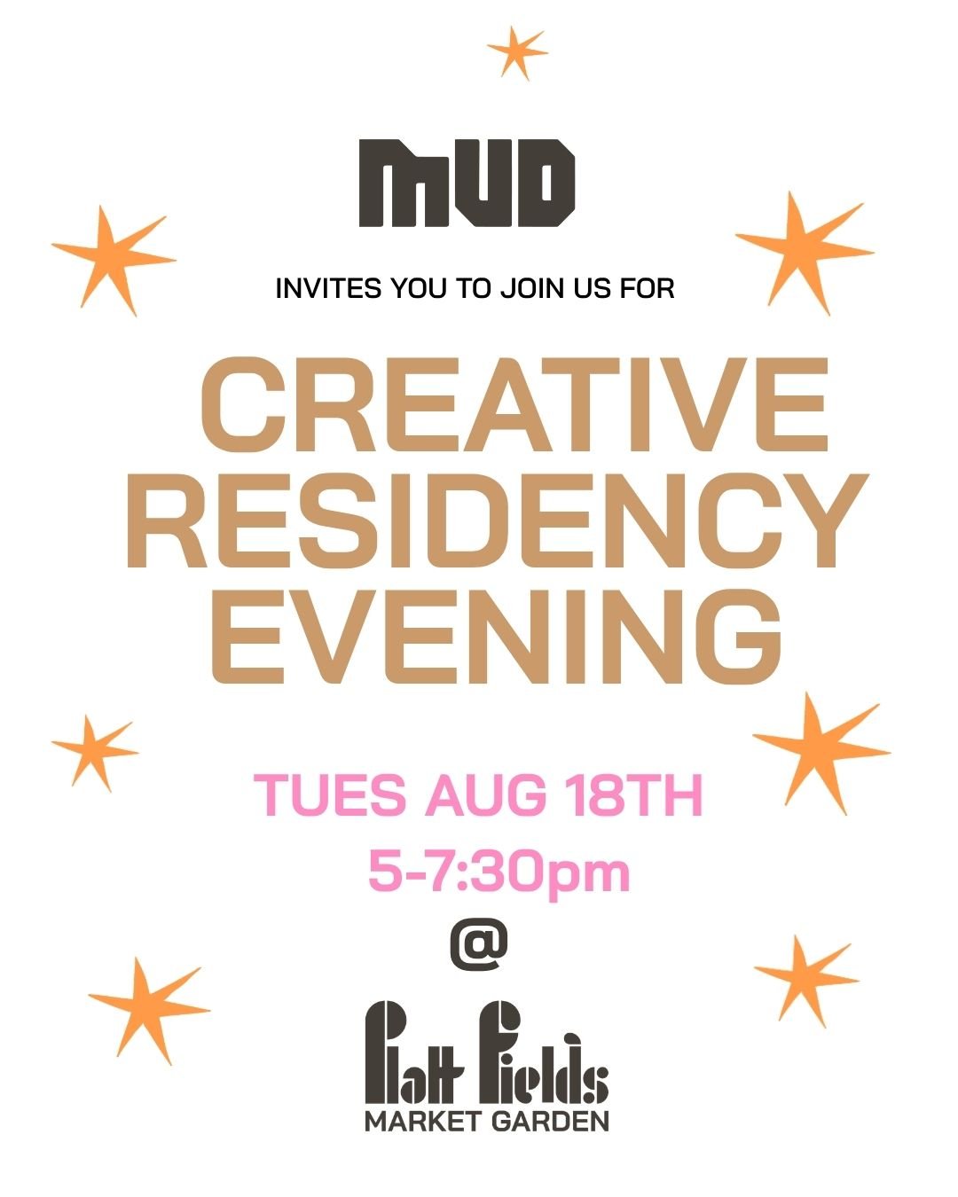 Creative Residency Evening