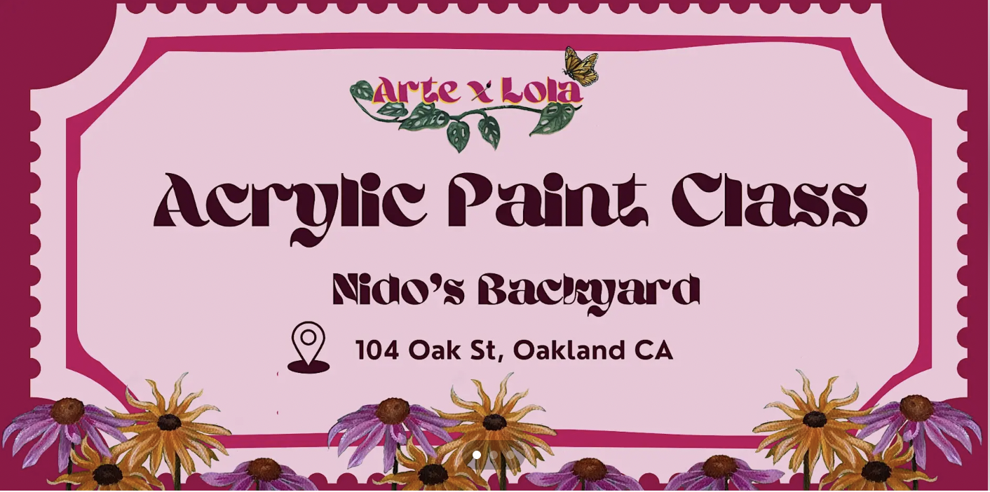 Mothers Day Paint and Sip hosted by Arte x Lola